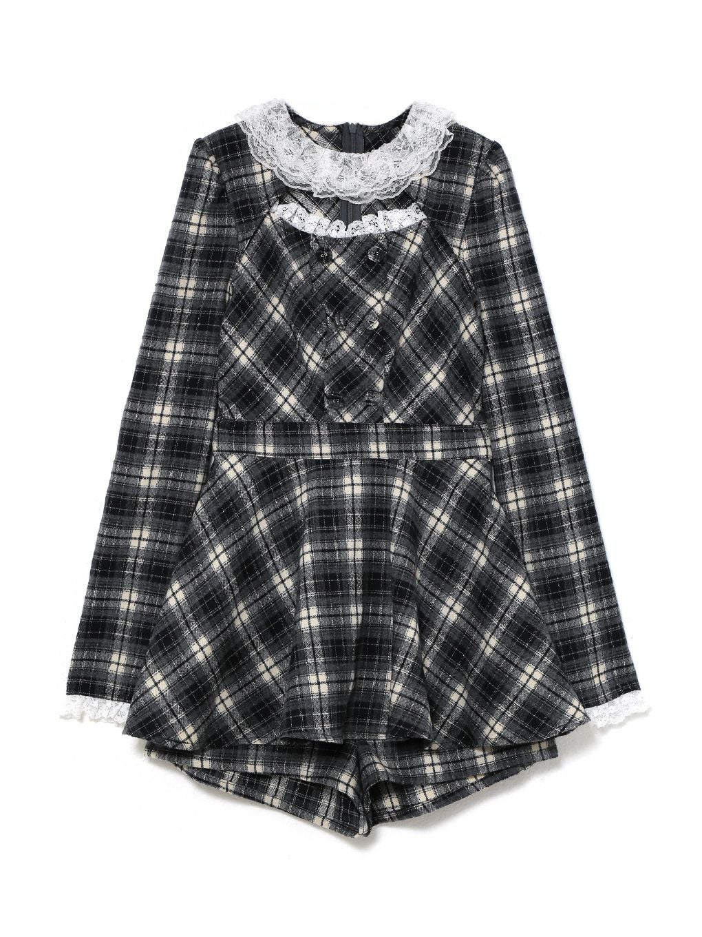 【BUBBLES】ラッフルカラーセットアップ