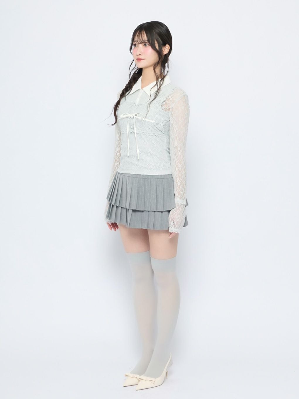 BUBBLES】レーススクールトップス | sparkling mall online store