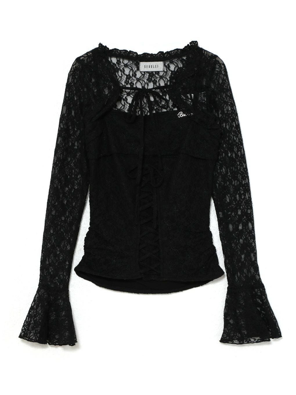 【BUBBLES】レースアップアンサンブル