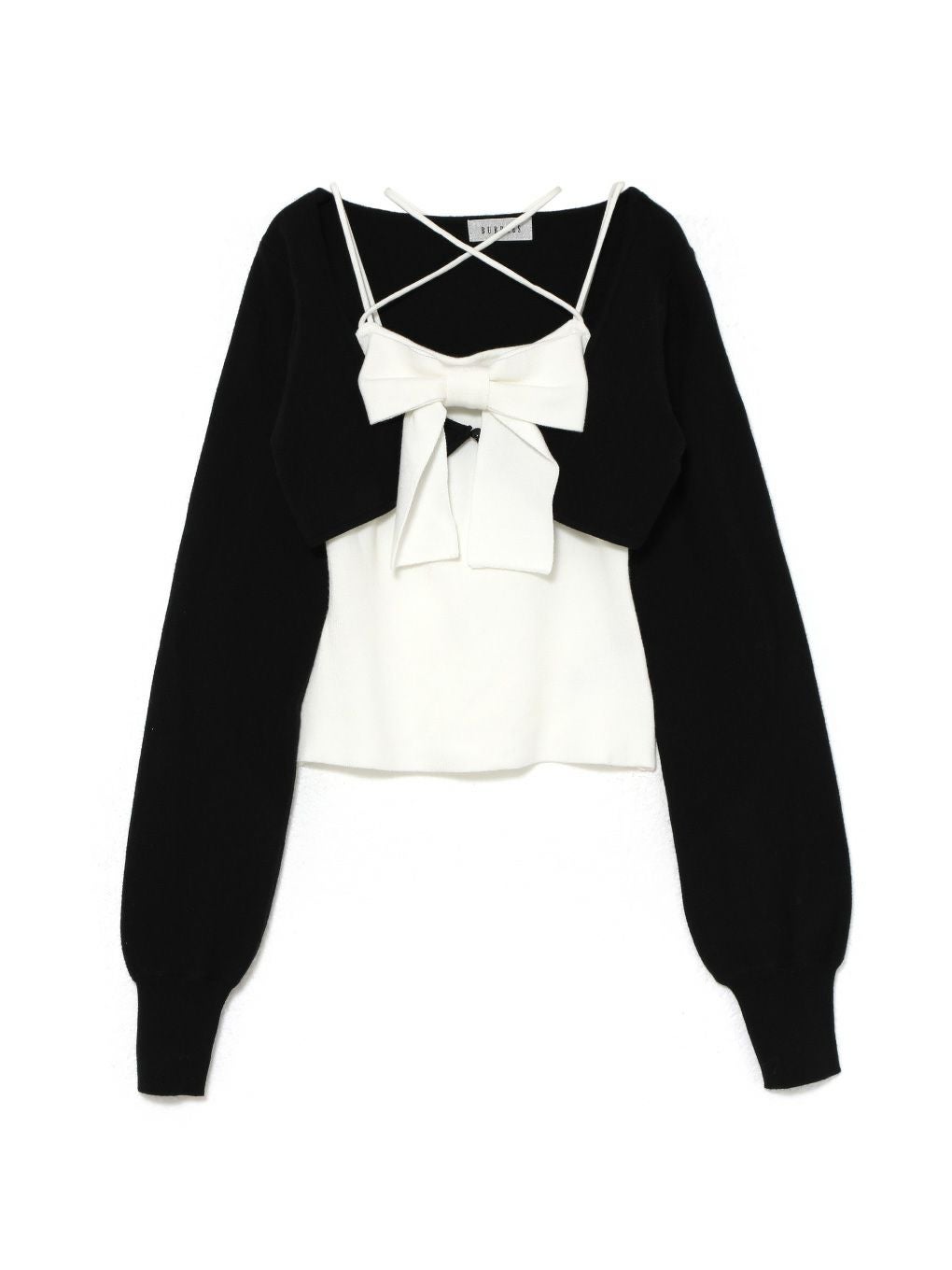 【BUBBLES】リボンニットアンサンブル