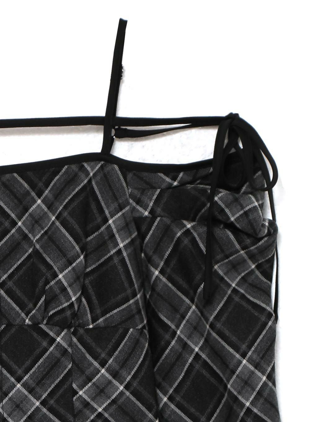 【BUBBLES】ストラップフレアワンピース