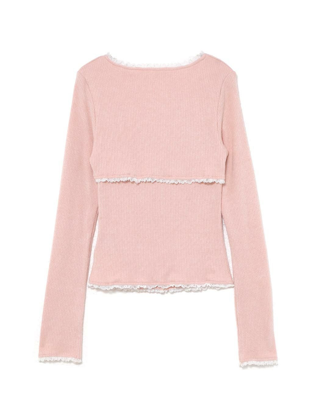 【BUBBLES】フリルリボントップス