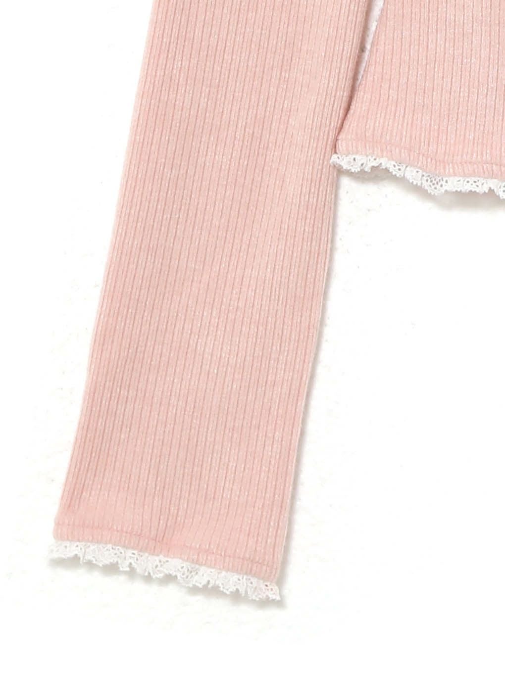 【BUBBLES】フリルリボントップス