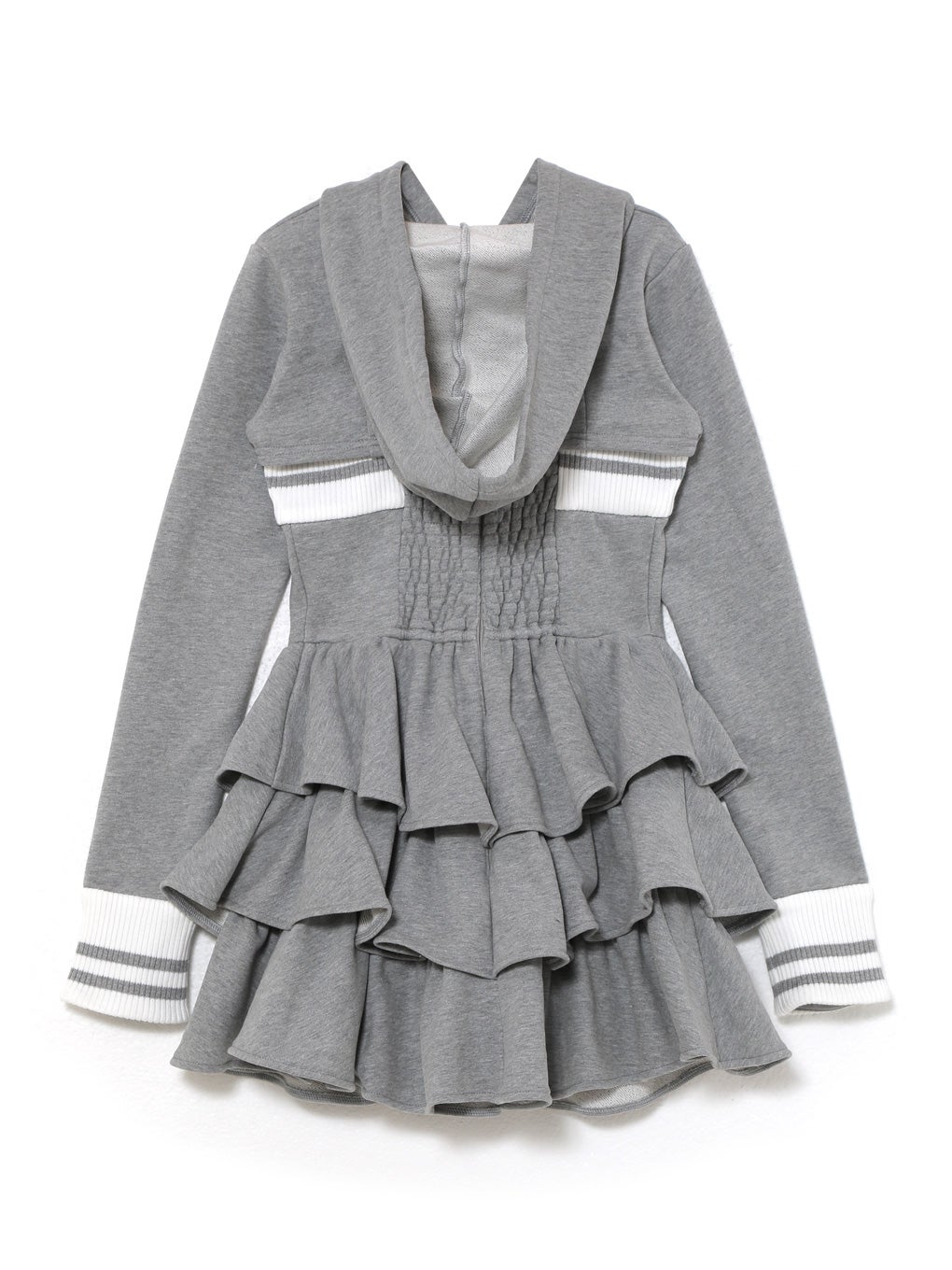 【BUBBLES】バイカラースウェットワンピース