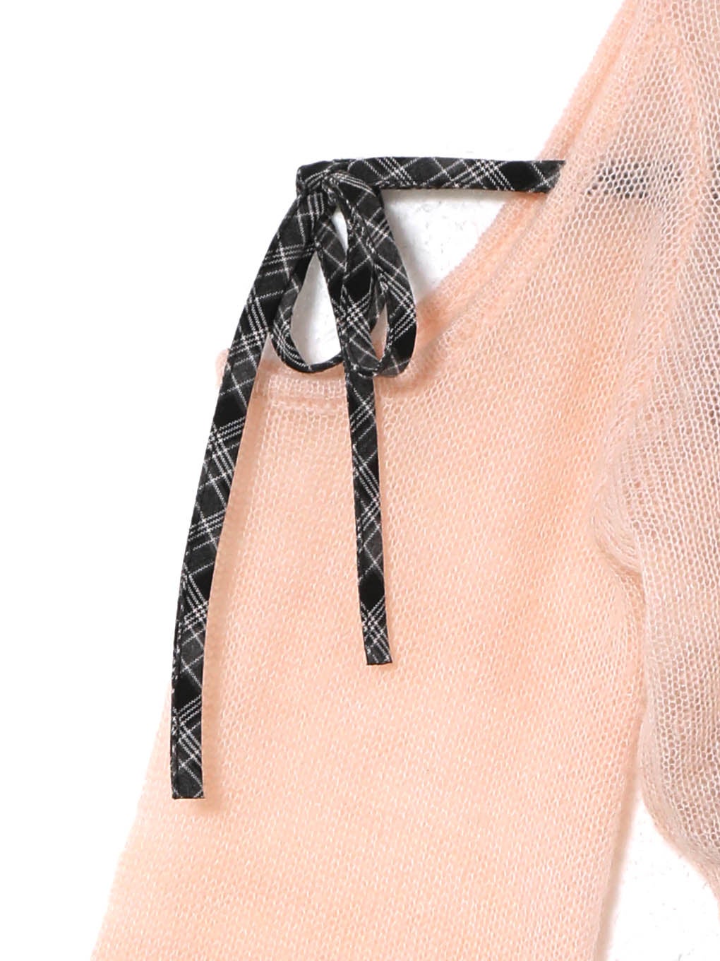 【BUBBLES】オープンショルダーコケットワンピース