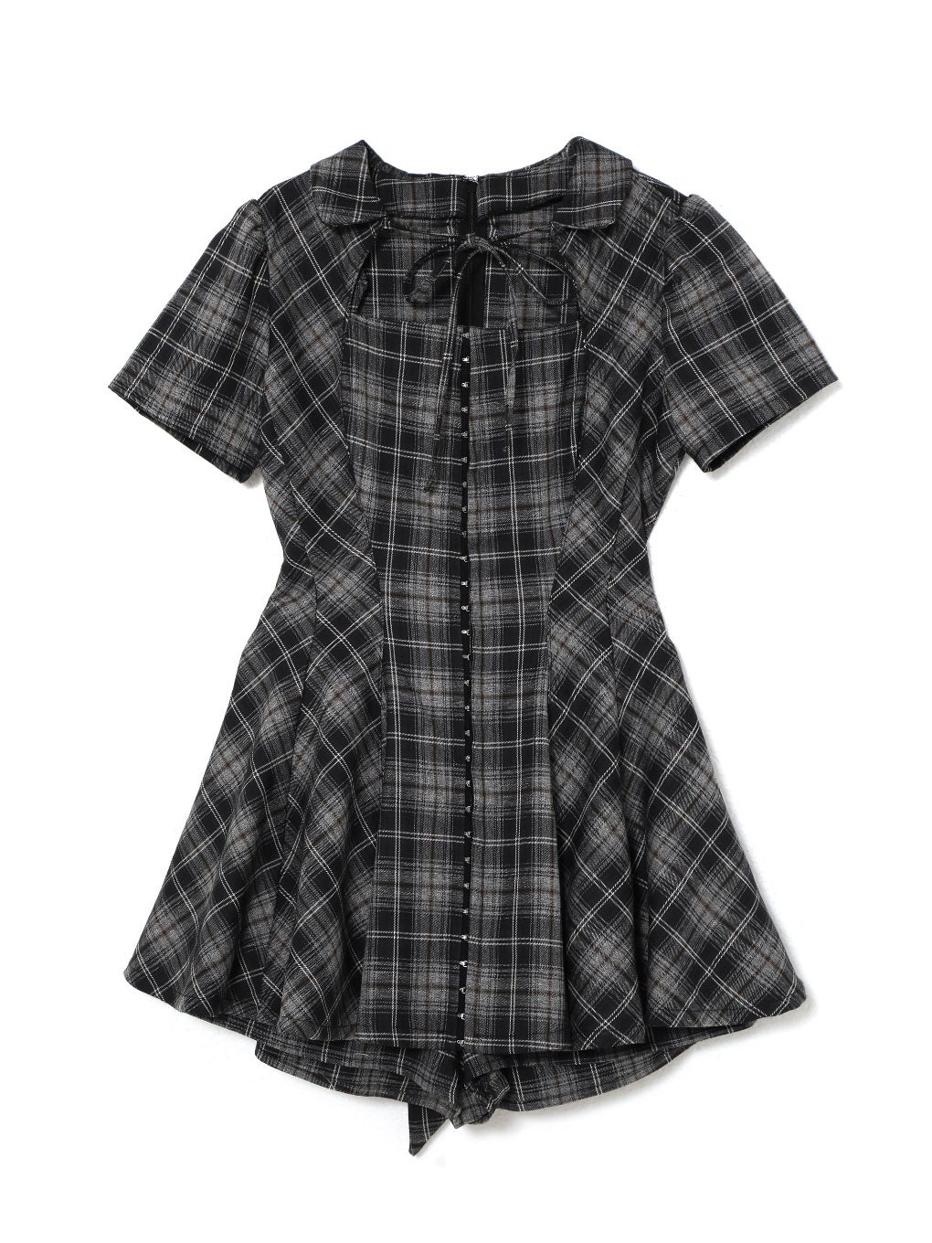 【BUBBLES】バックリボンペプラムセットアップ