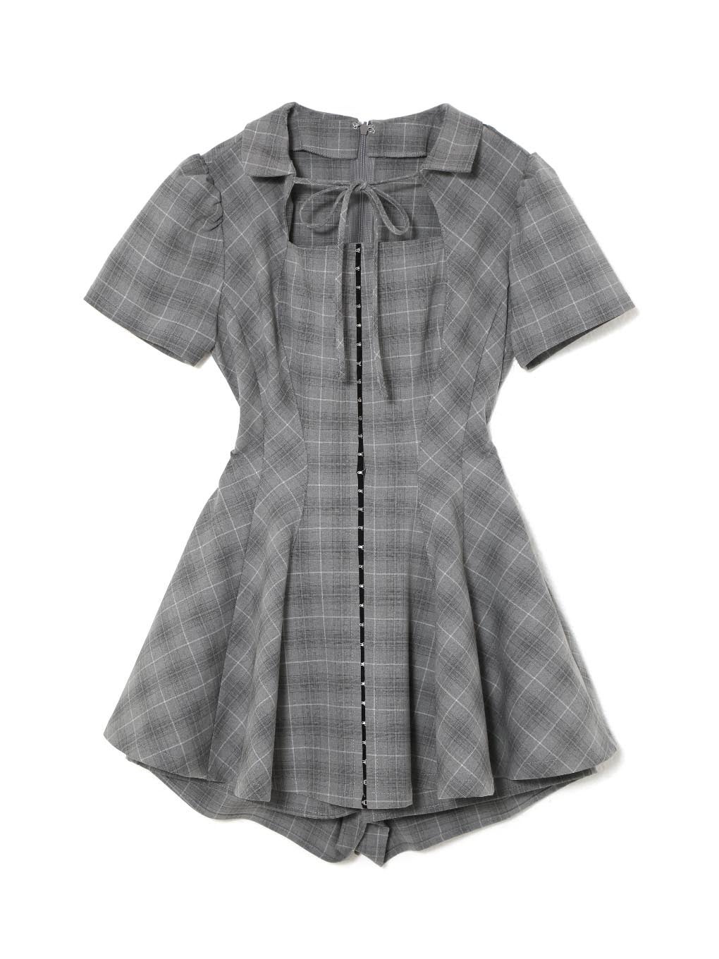 【BUBBLES】バックリボンペプラムセットアップ