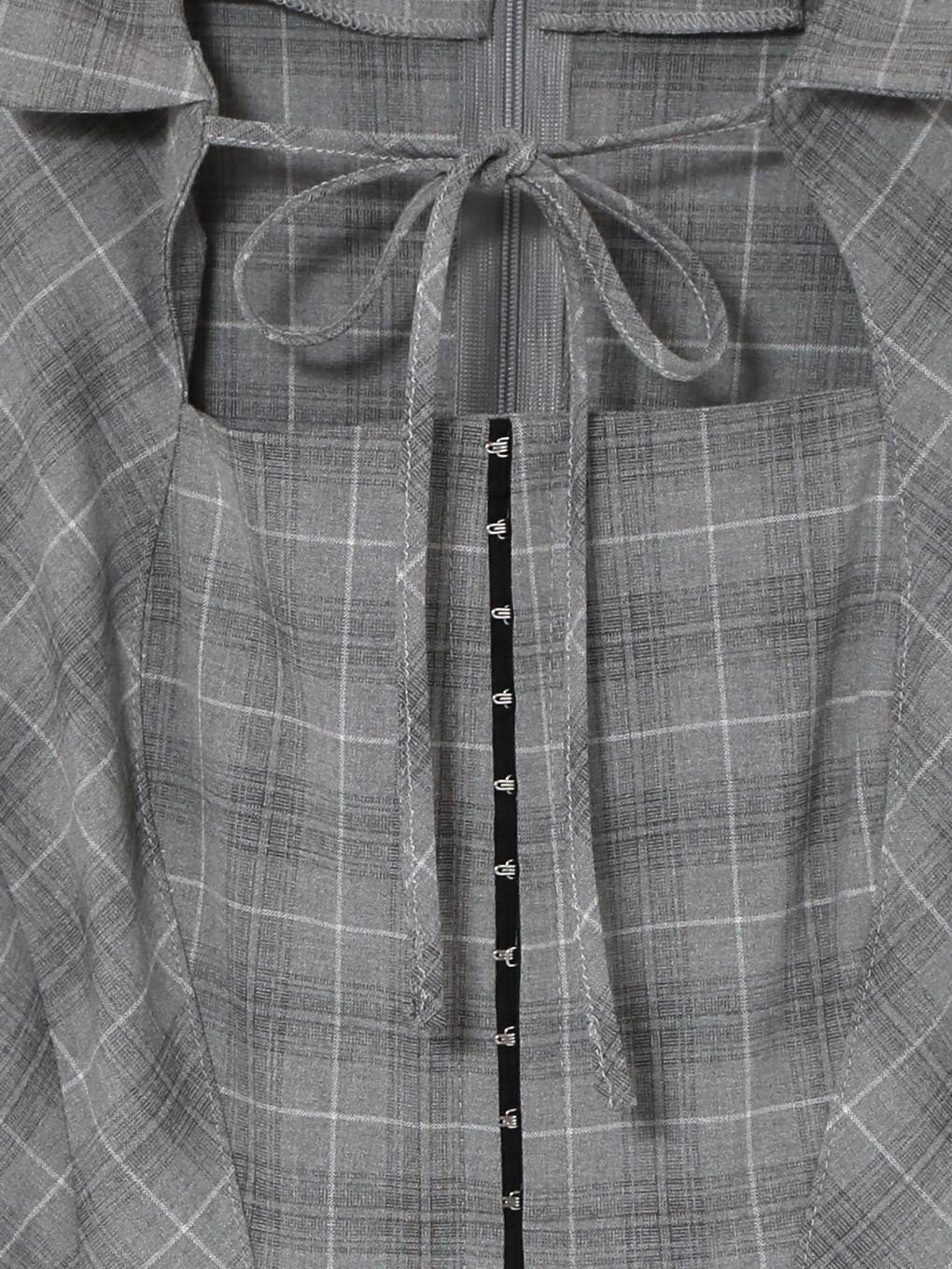 【BUBBLES】バックリボンペプラムセットアップ