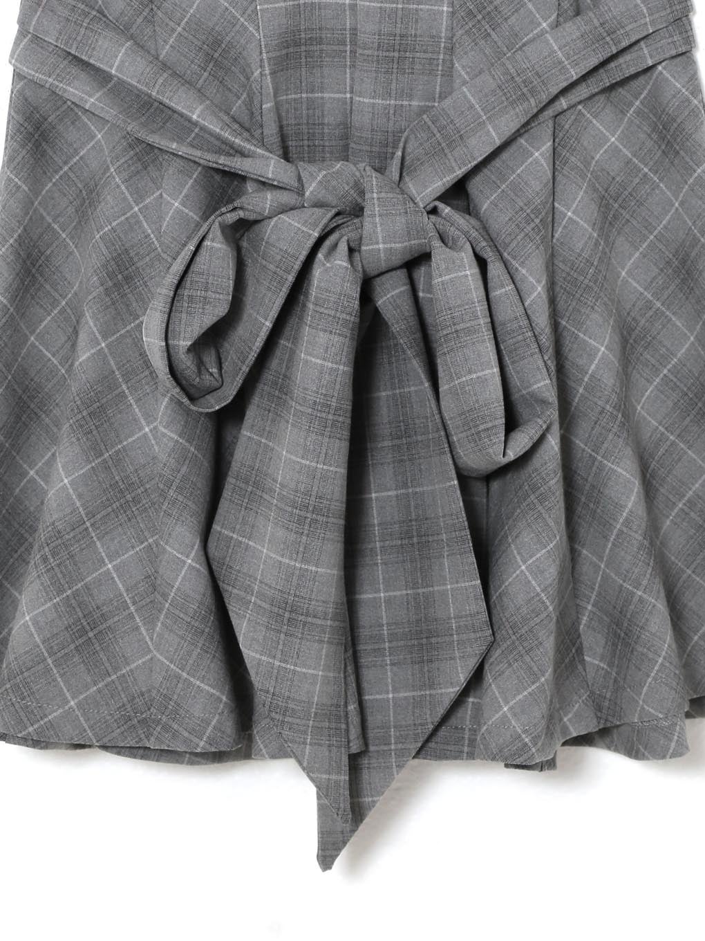 【BUBBLES】バックリボンペプラムセットアップ