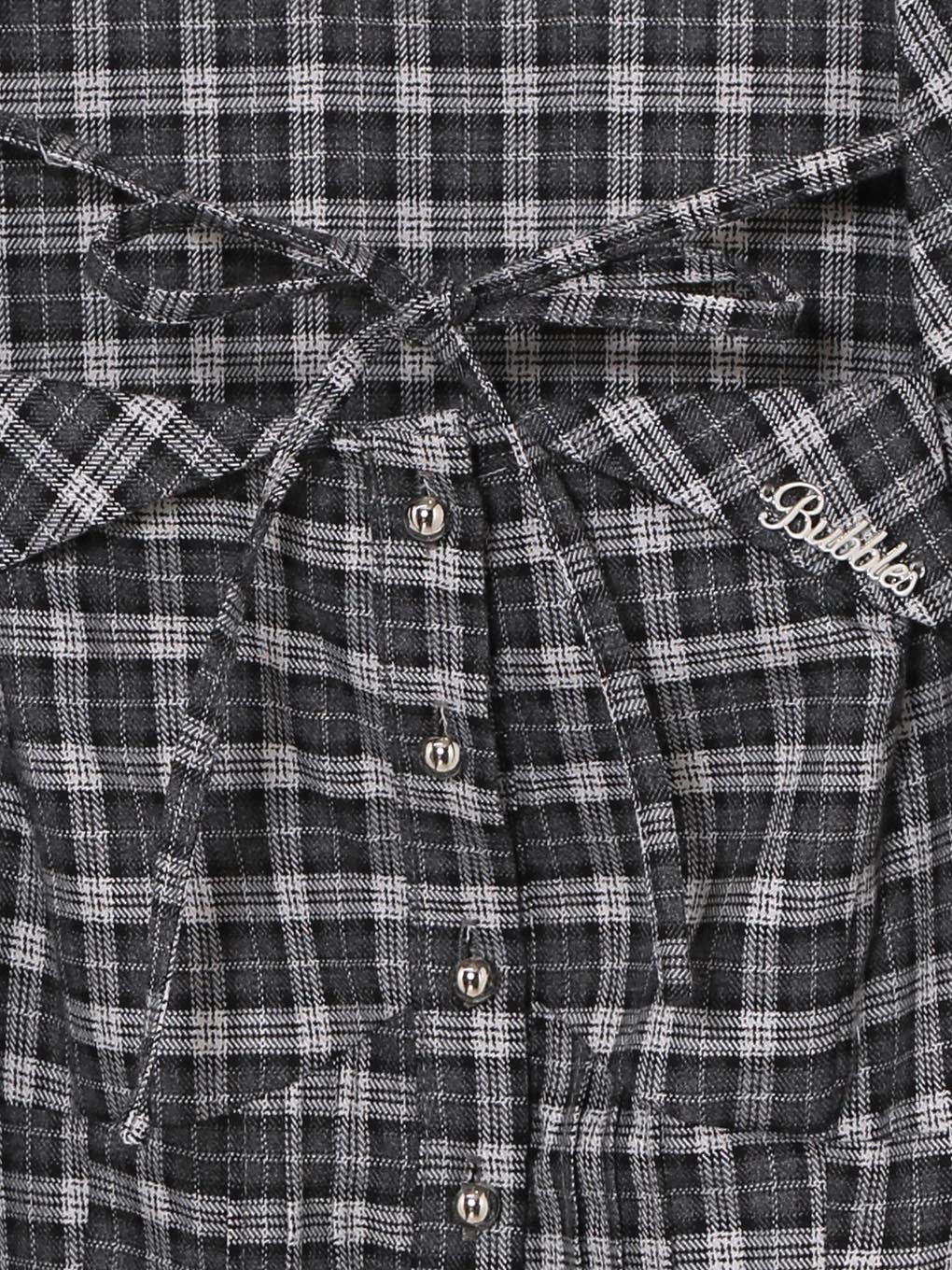 【BUBBLES】リボンスリーブシャツトップス