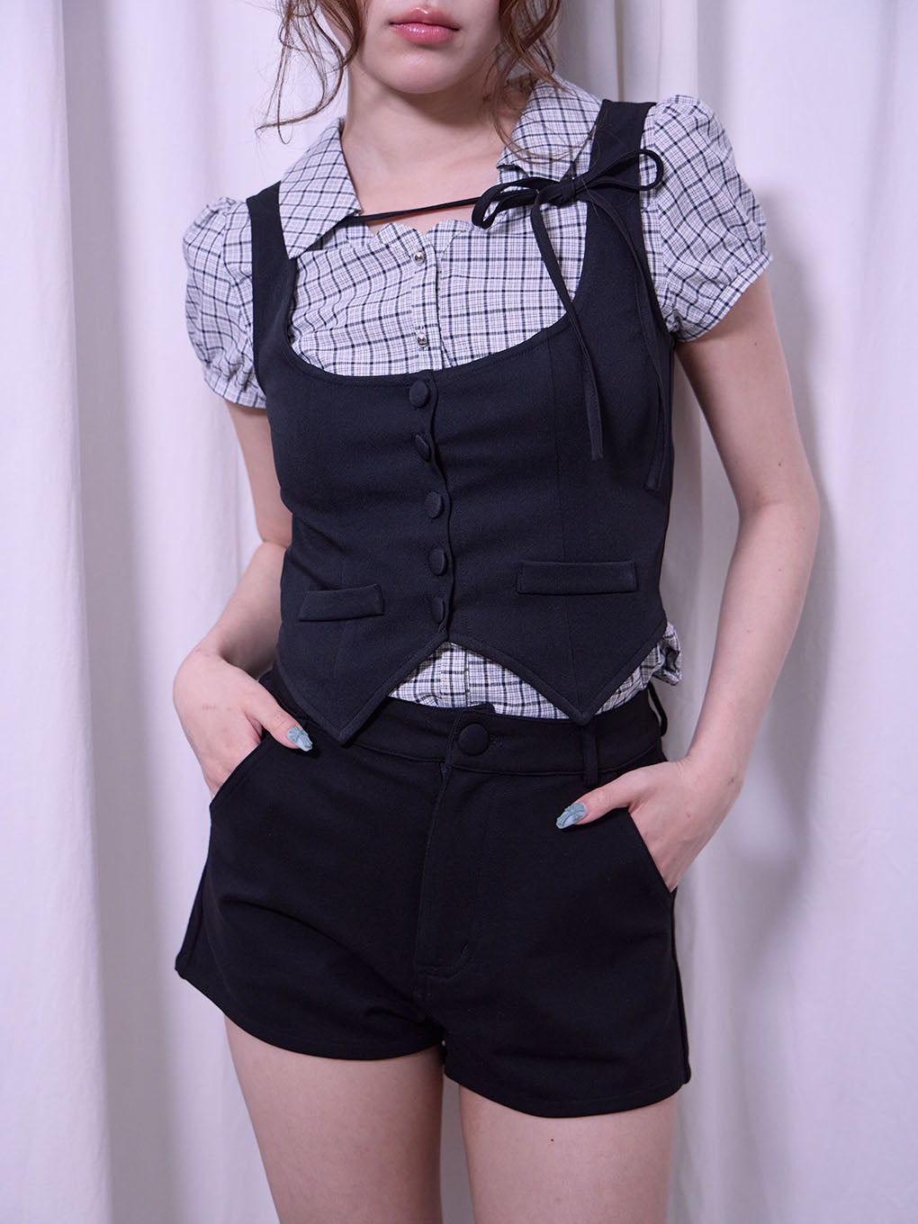 【BUBBLES】リベニューレイヤードトップス