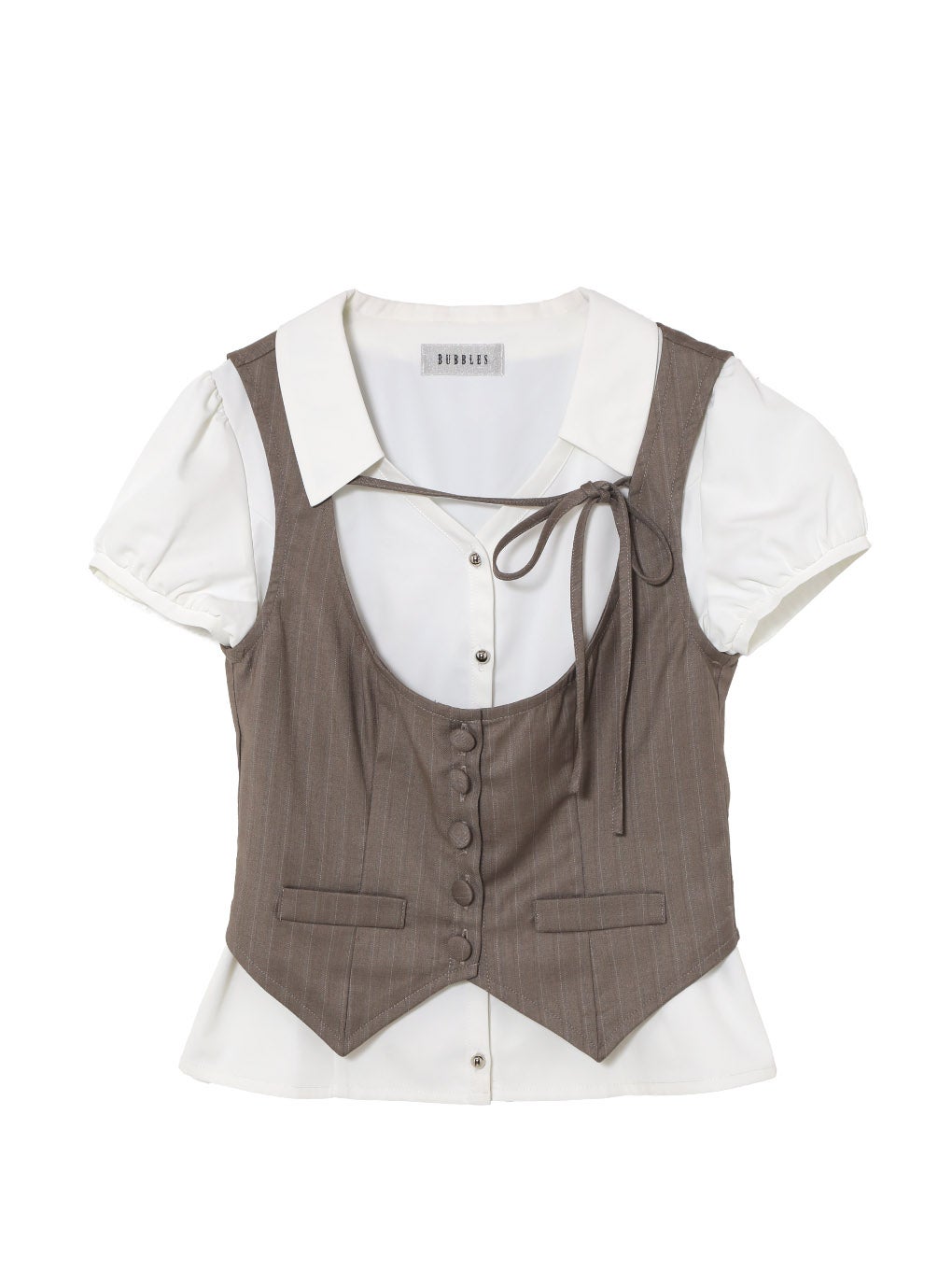 【BUBBLES】リベニューレイヤードトップス