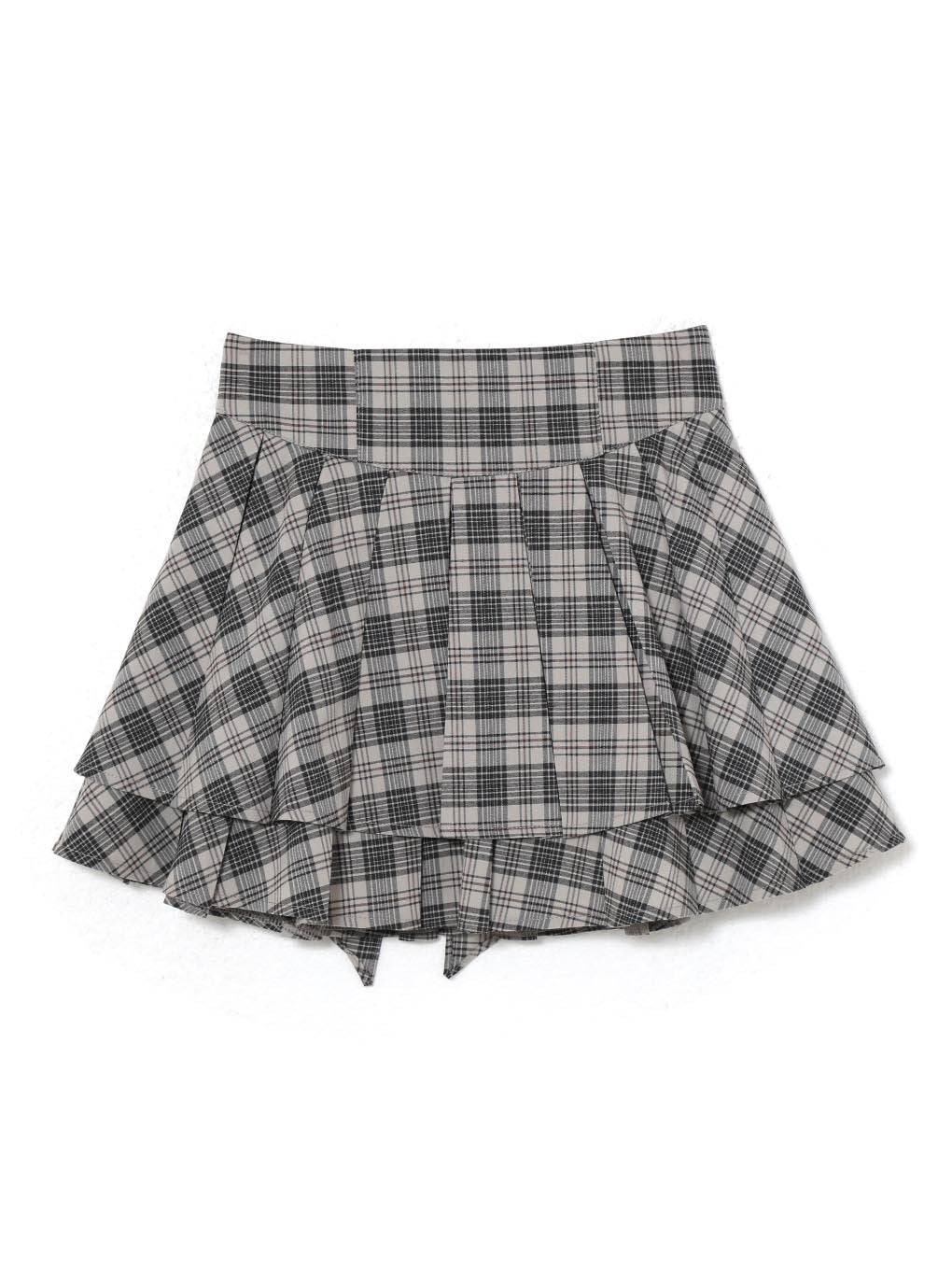 【BUBBLES】バックリボンプリーツスカパン