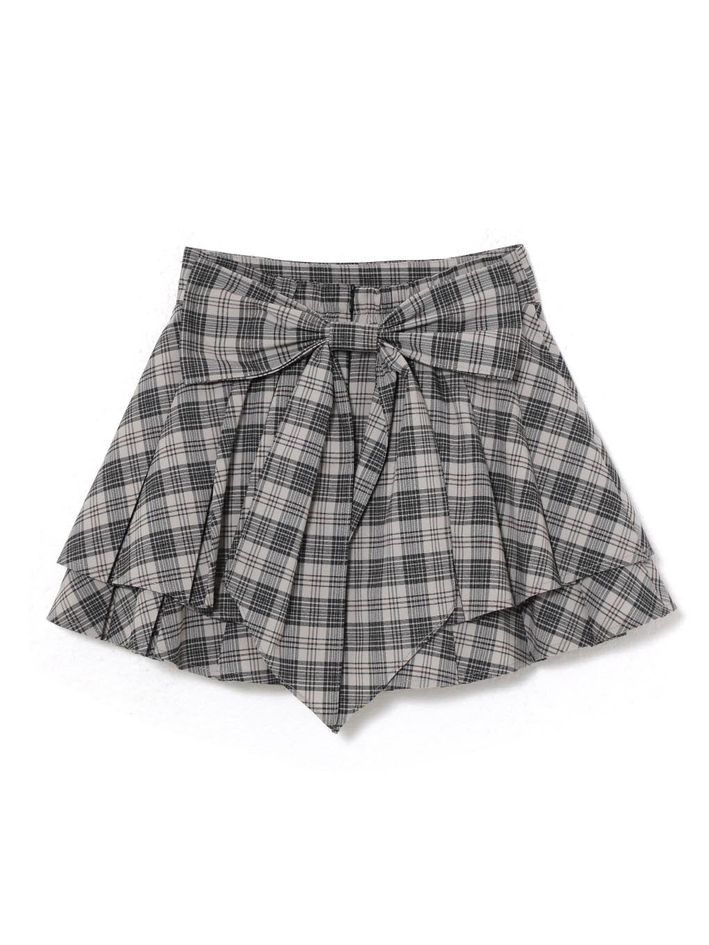 【BUBBLES】バックリボンプリーツスカパン