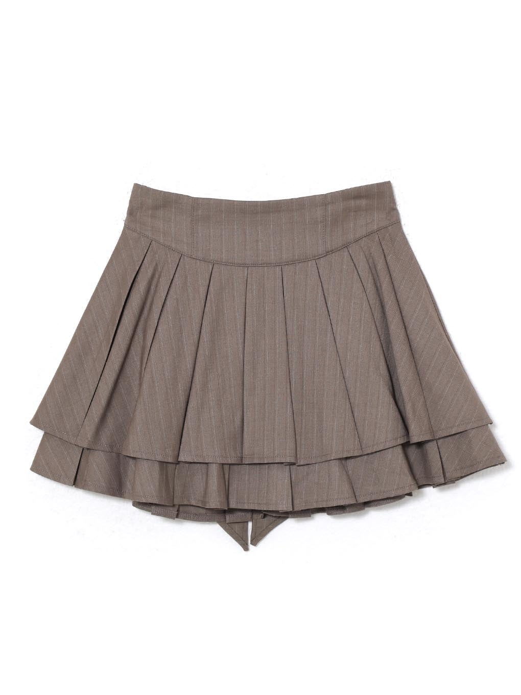 【BUBBLES】バックリボンプリーツスカパン