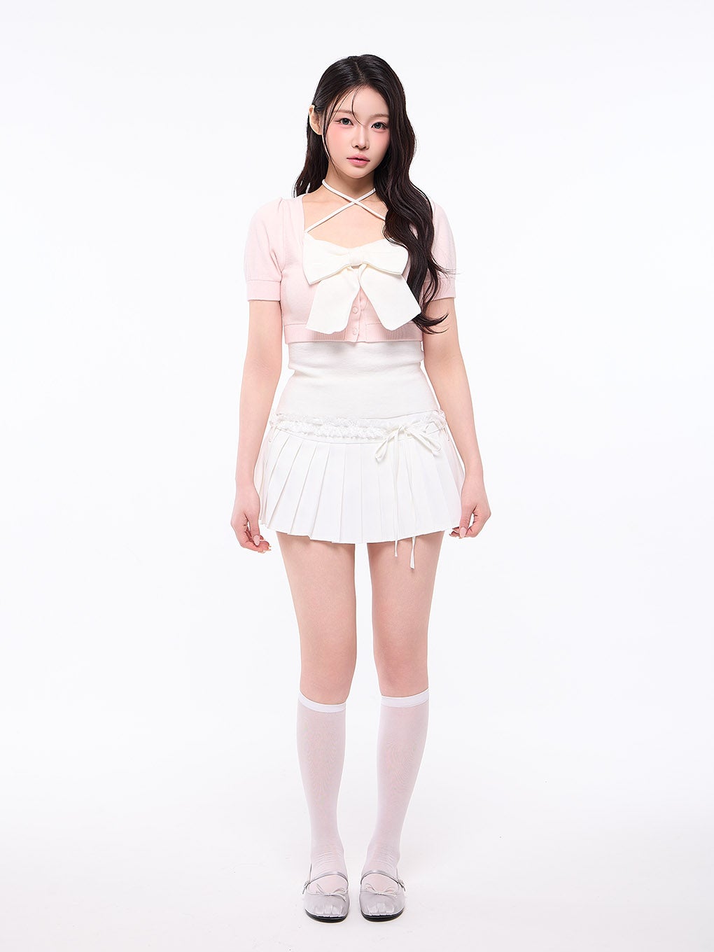 BUBBLES】リボンニットアンサンブル | sparkling mall online store
