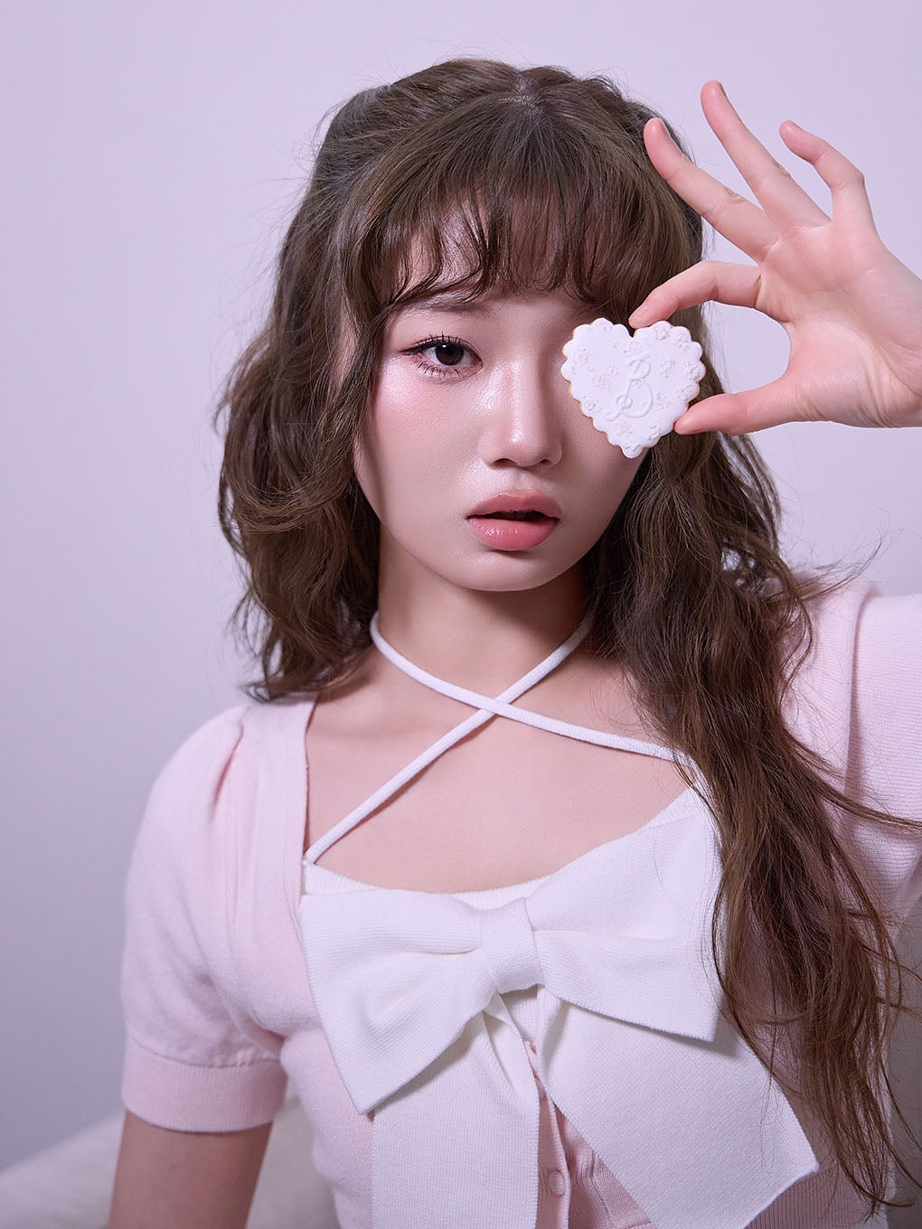 【BUBBLES】リボンニットアンサンブル