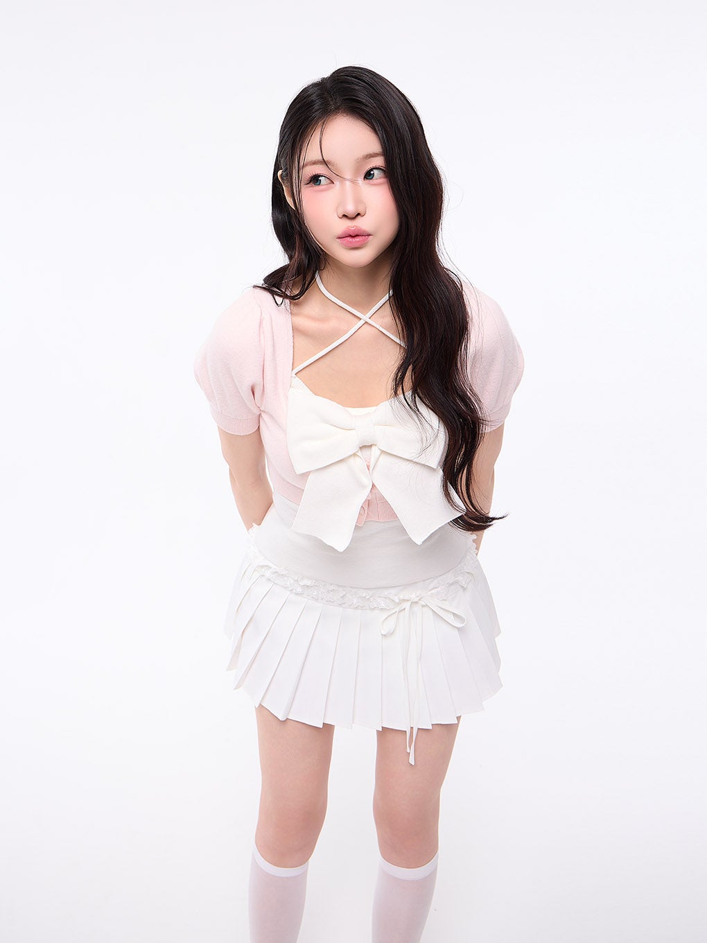 BUBBLES】リボンニットアンサンブル | sparkling mall online store