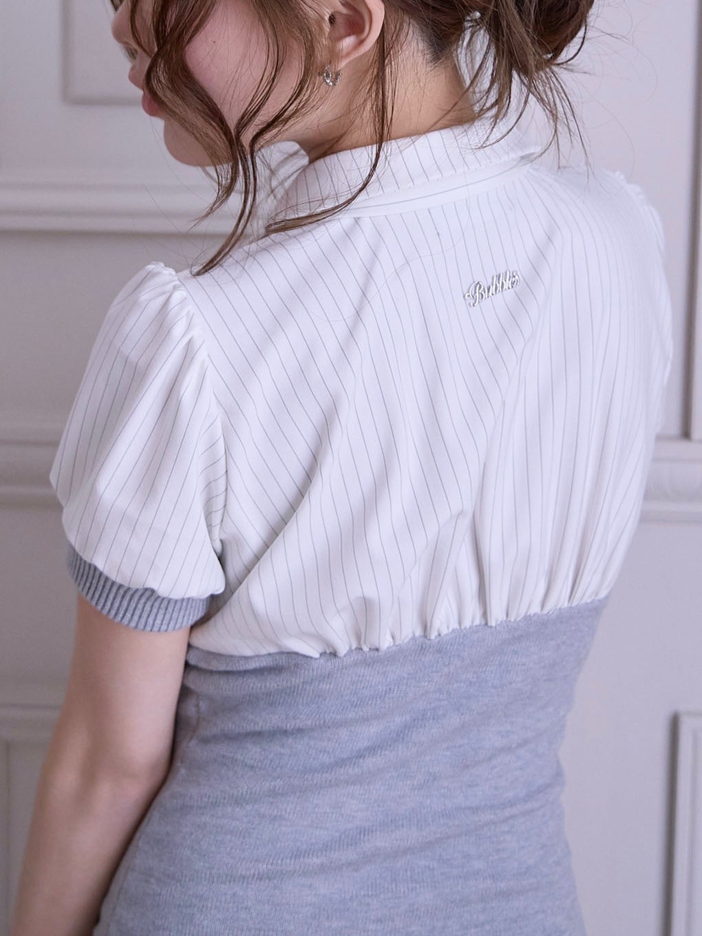 【BUBBLES】ドッキングリボンワンピース