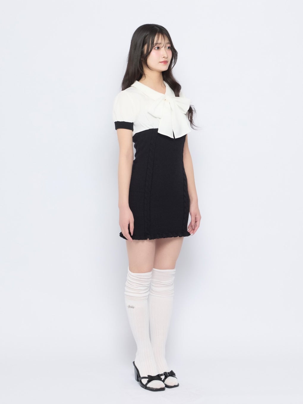 BUBBLES】ドッキングリボンワンピース | sparkling mall online store
