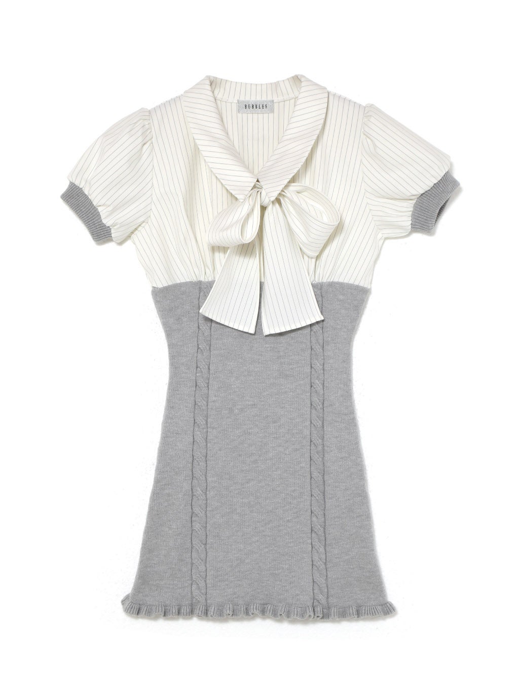【BUBBLES】ドッキングリボンワンピース