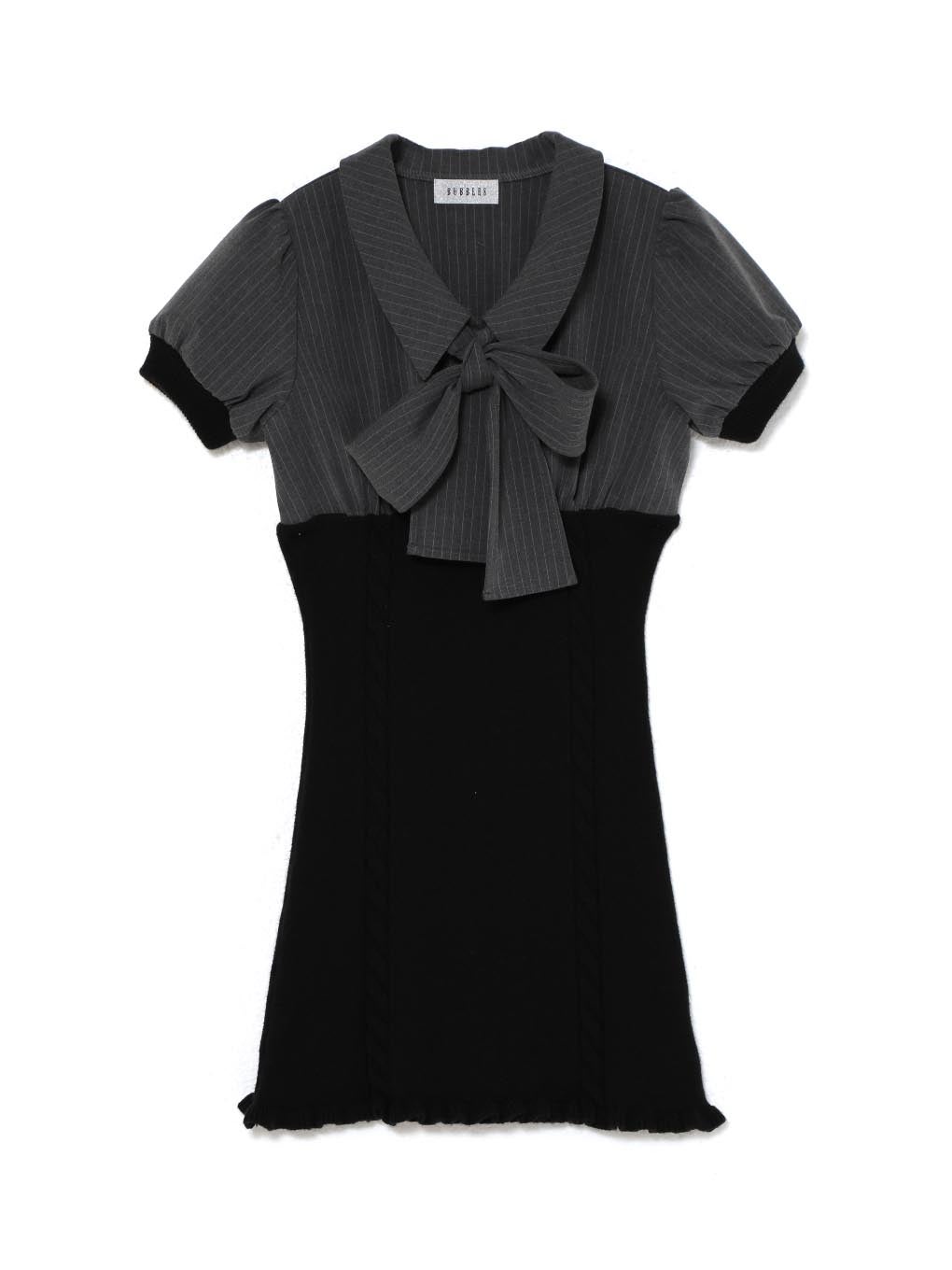 【BUBBLES】ドッキングリボンワンピース