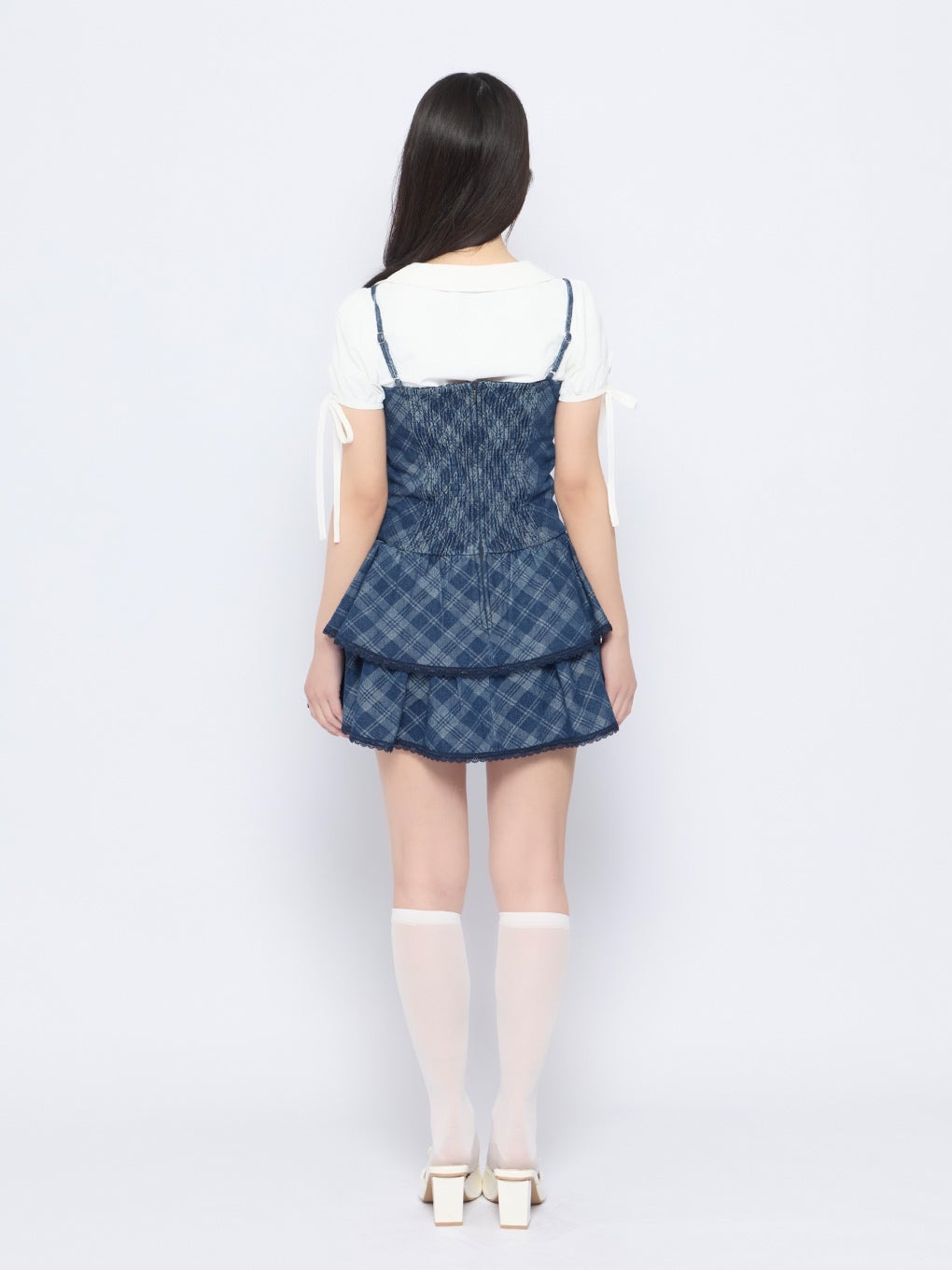 BUBBLES】ツイルガーリーワンピース | sparkling mall online store