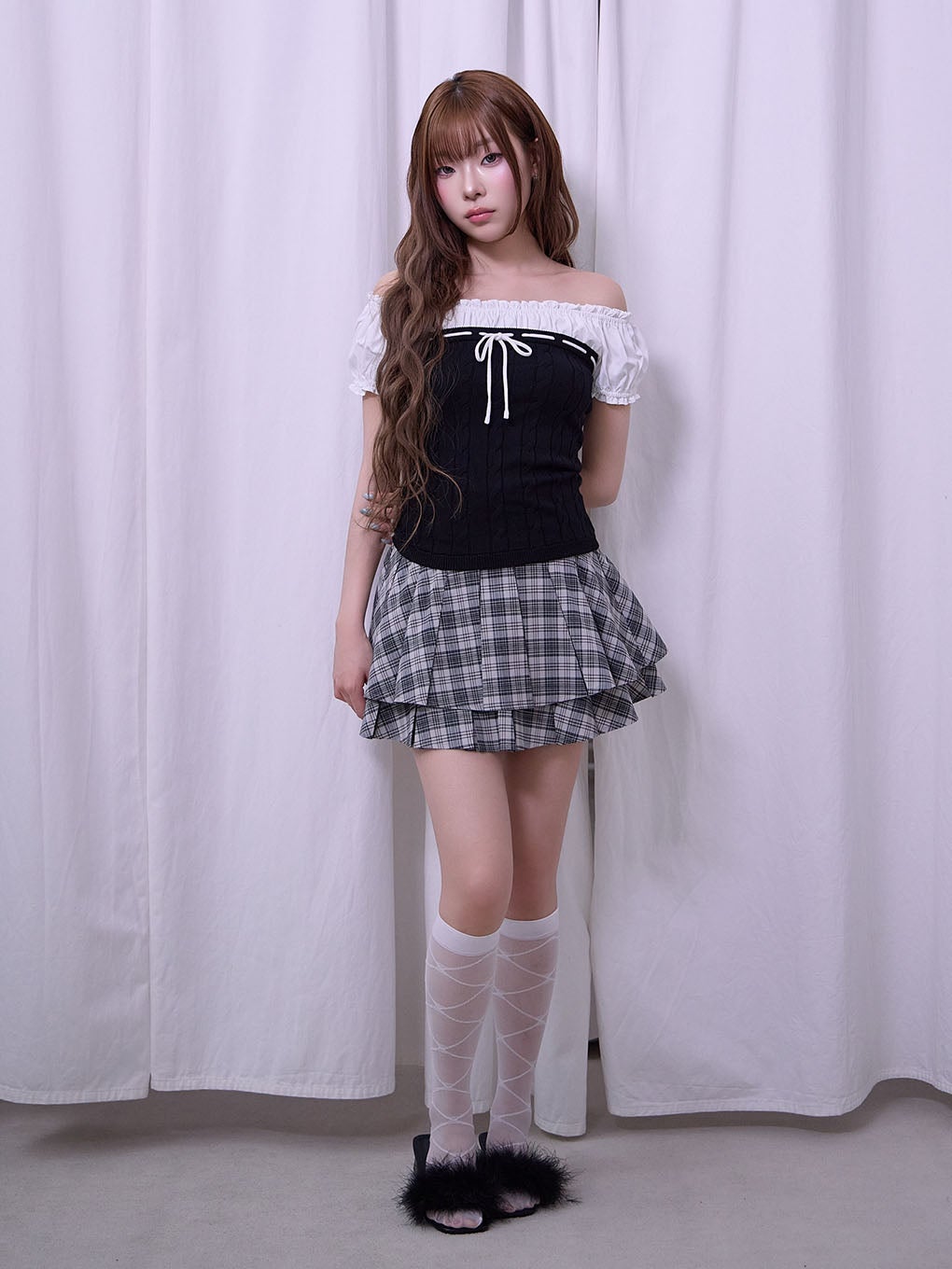 【BUBBLES】ドッキングパフトップス