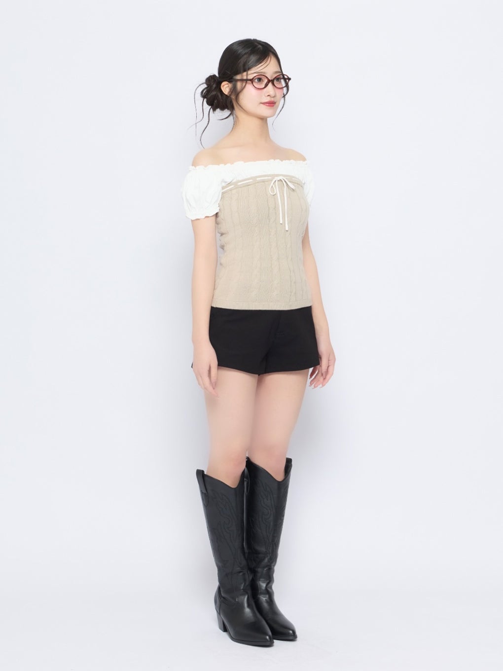 【BUBBLES】ドッキングパフトップス