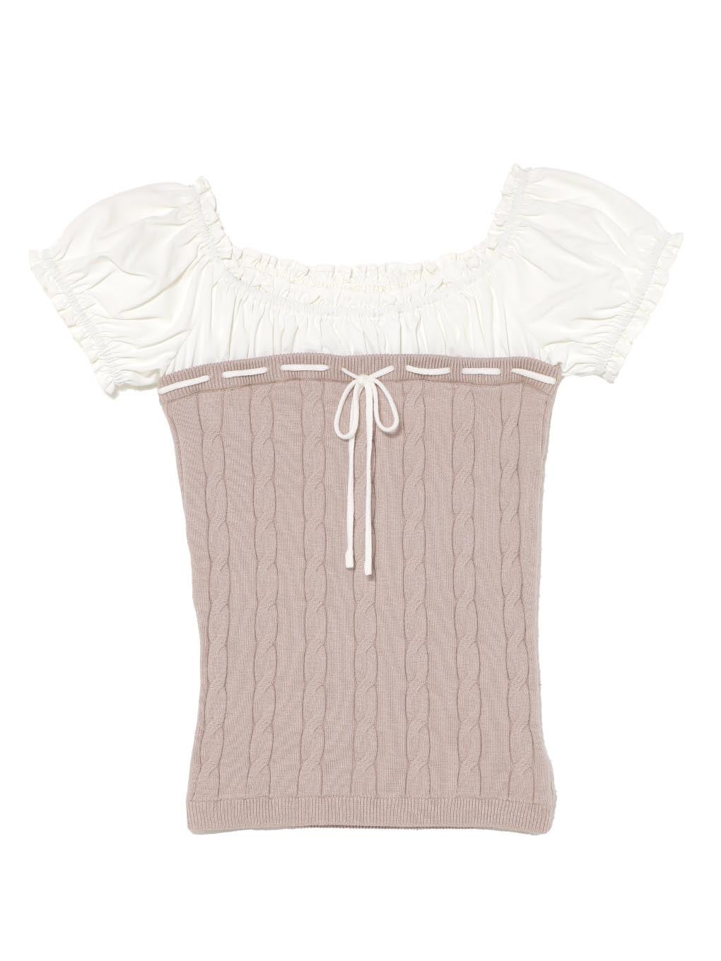 【BUBBLES】ドッキングパフトップス