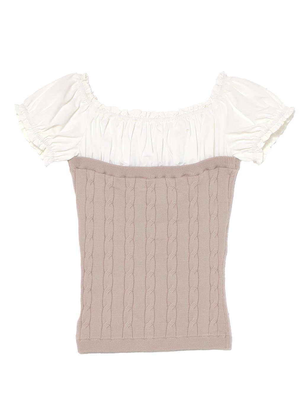 【BUBBLES】ドッキングパフトップス