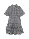 【BUBBLES】フロントベルトワンピース
