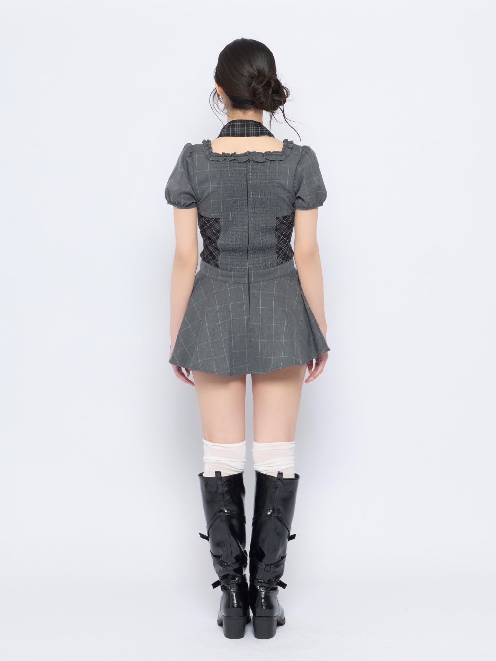 【BUBBLES】コルセットリボンセットアップ