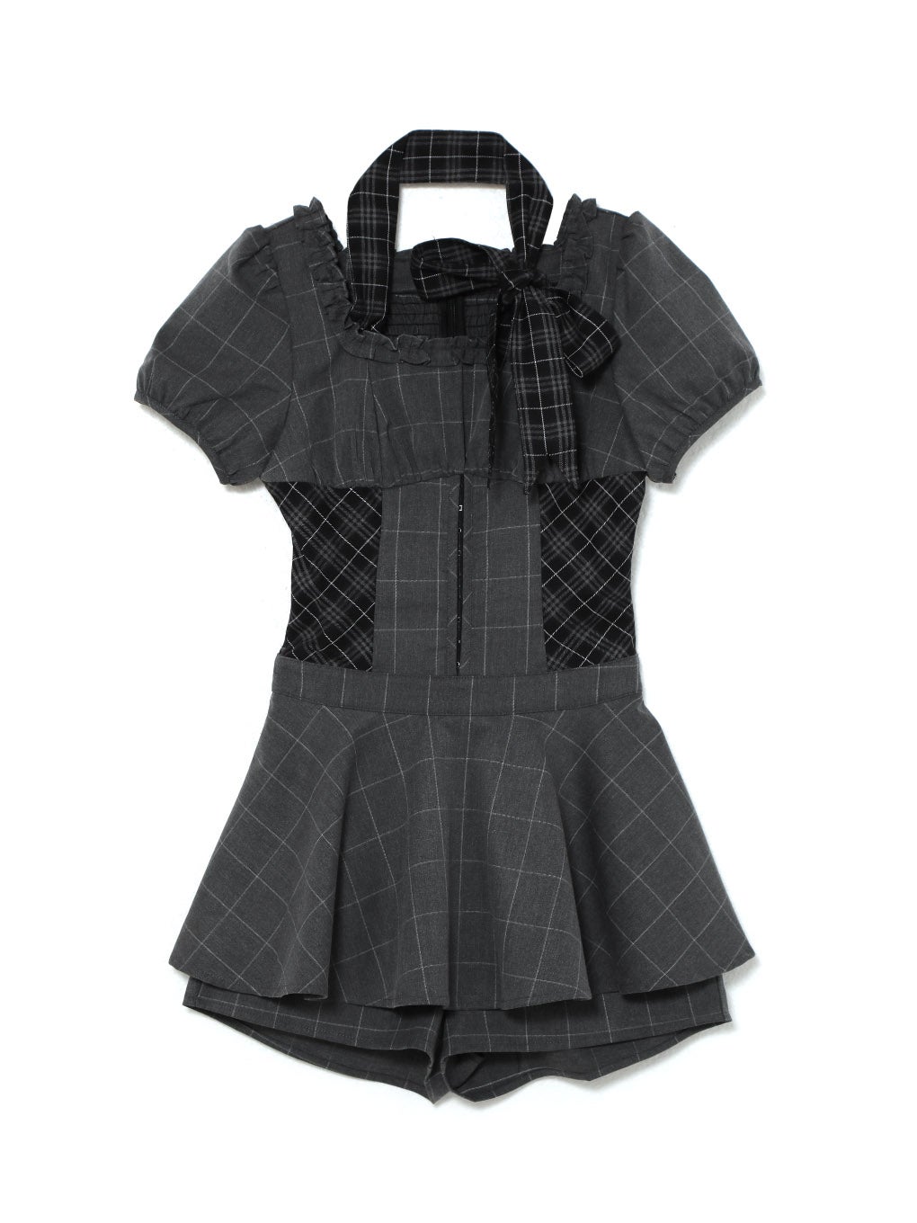 【BUBBLES】コルセットリボンセットアップ