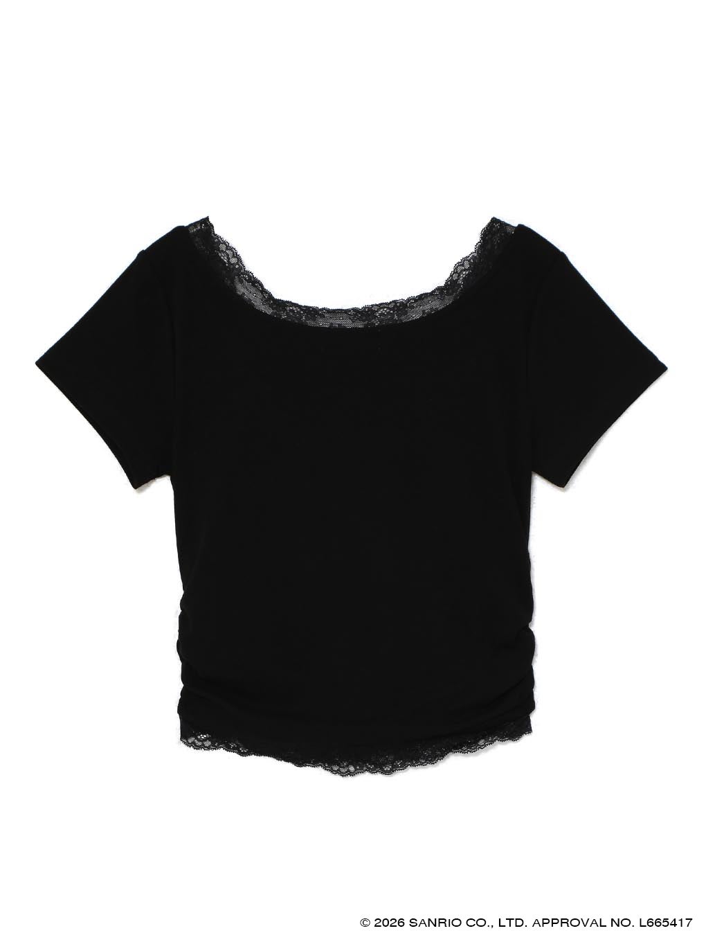 【BUBBLES】レースビジューミニTEE