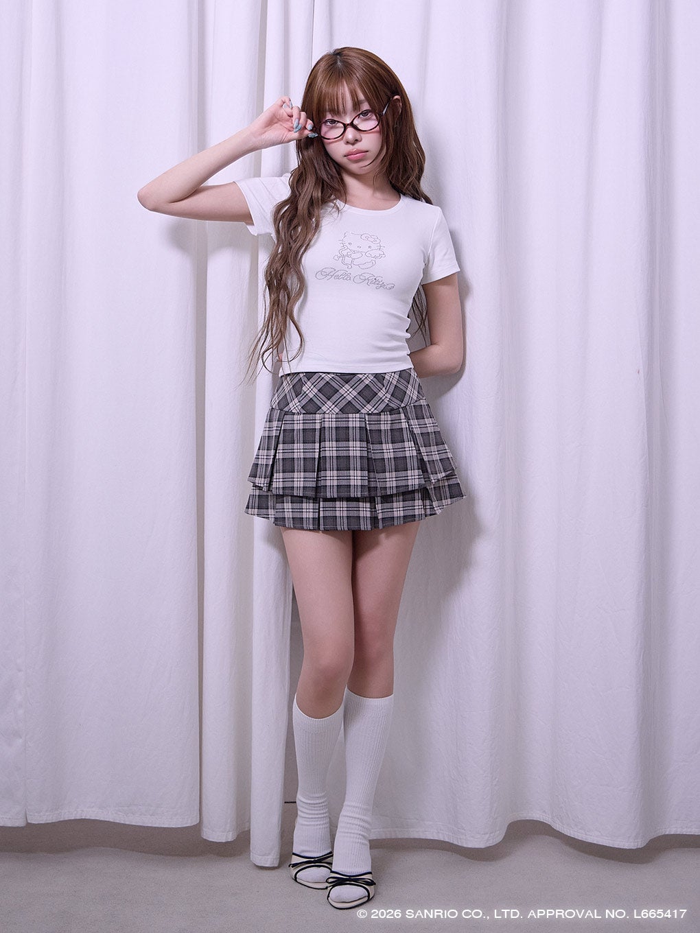 【BUBBLES】ビジューミニTEE