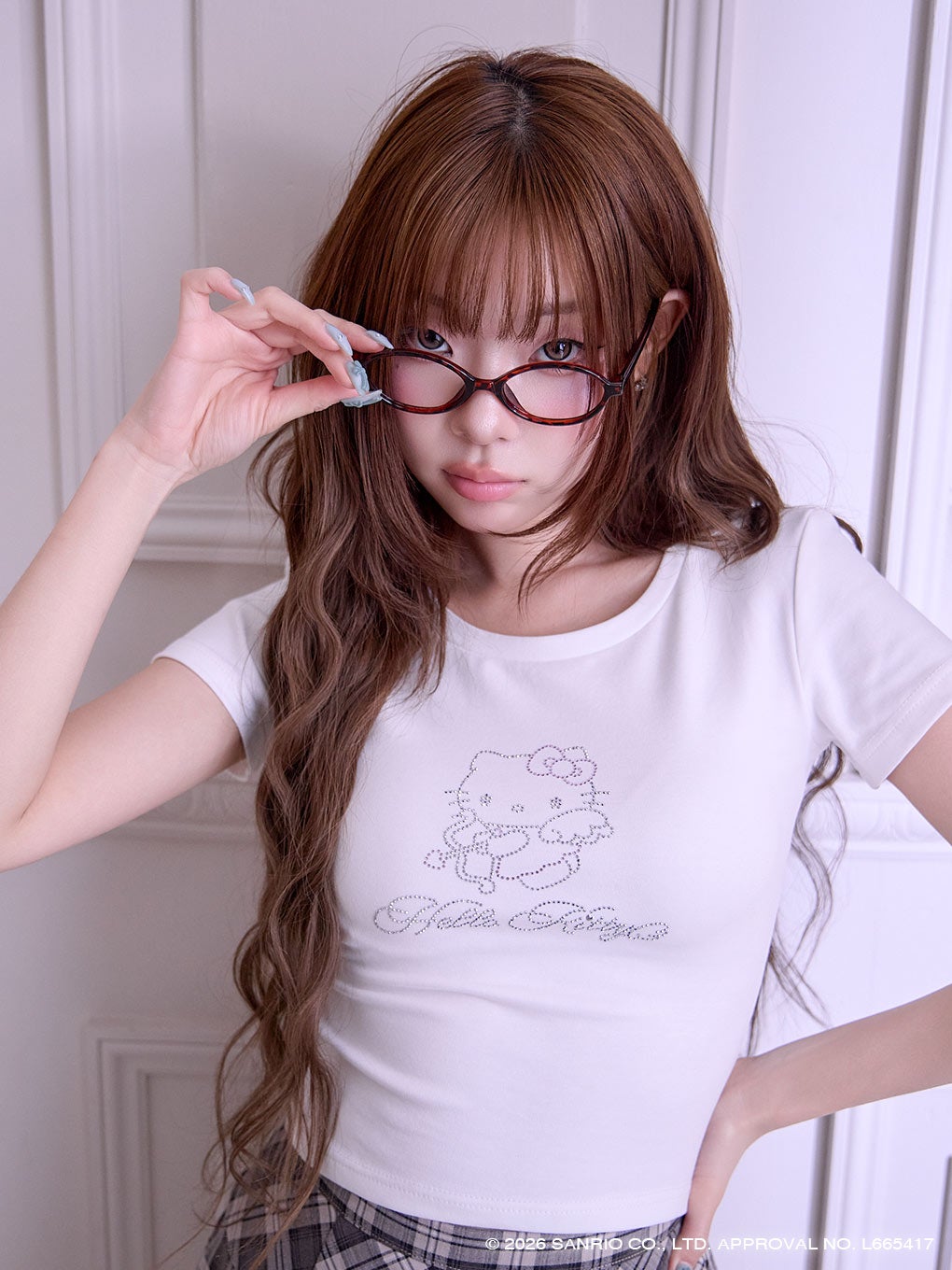 【BUBBLES】ビジューミニTEE