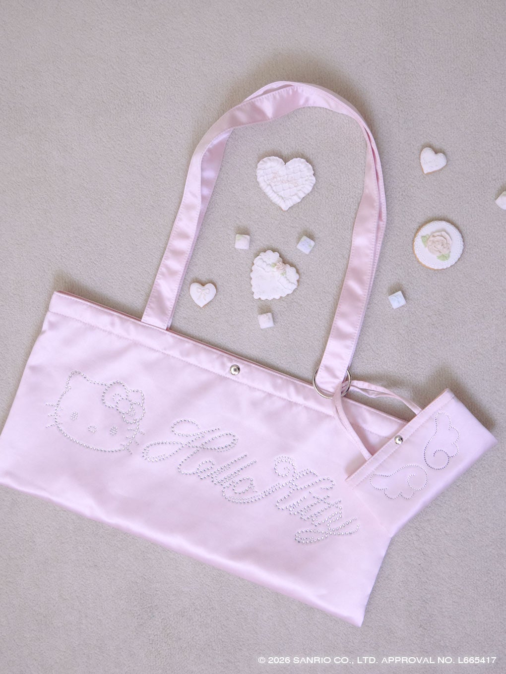 【BUBBLES】ビジュートートバッグ