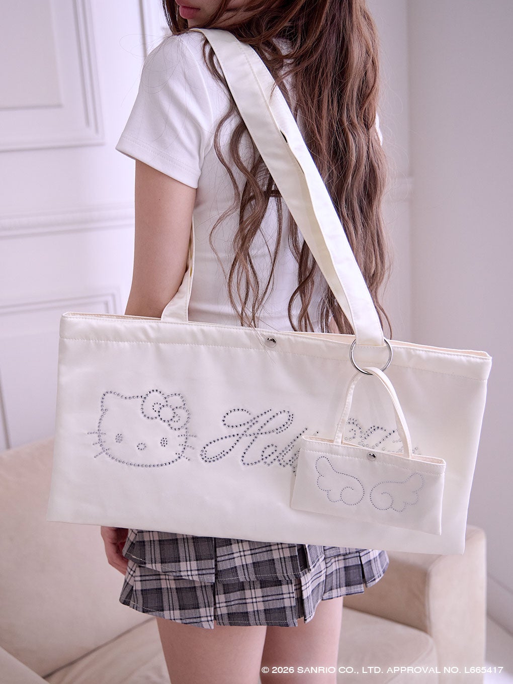 【BUBBLES】ビジュートートバッグ