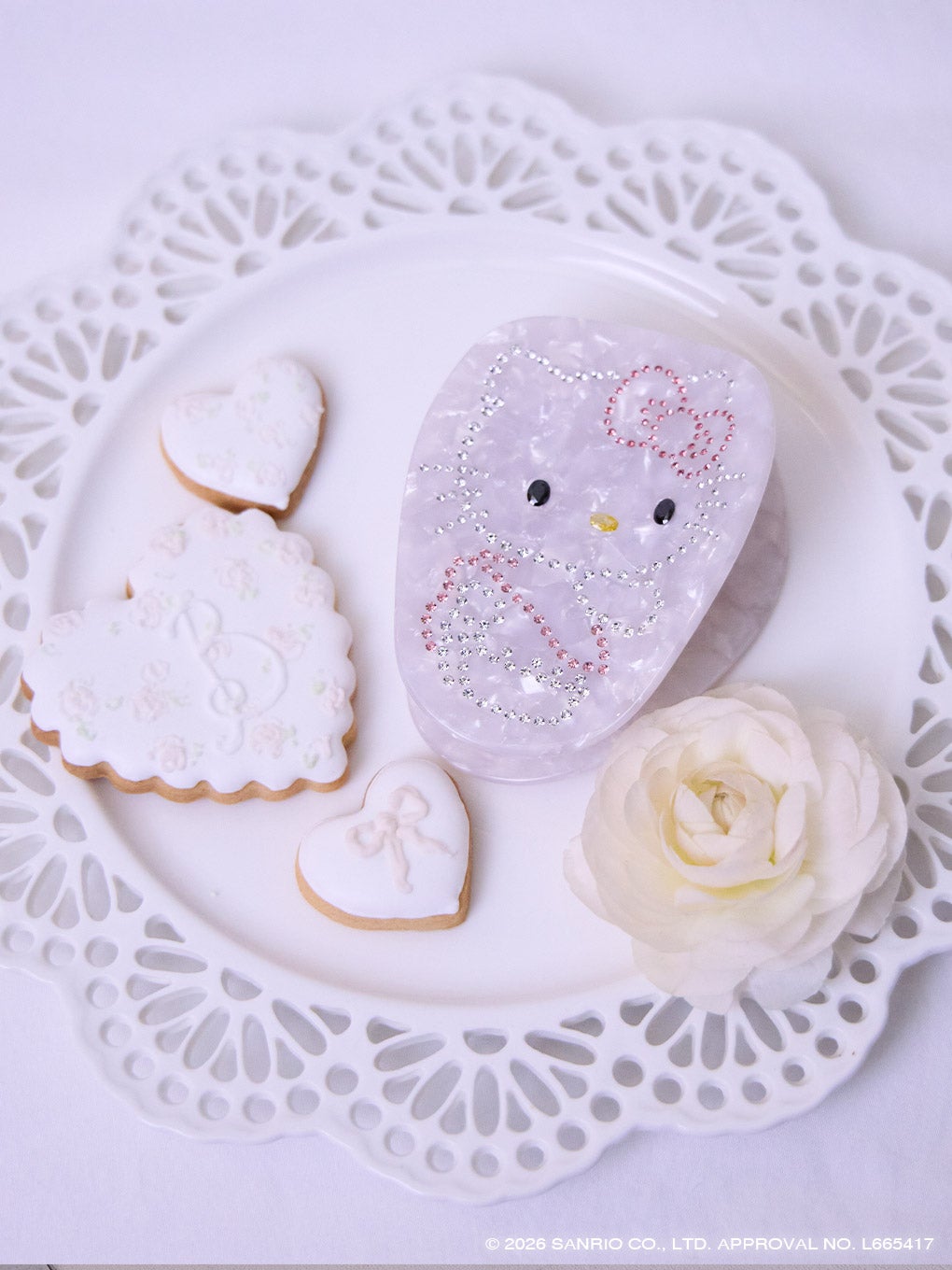 【BUBBLES】ビジューヘアクリップ