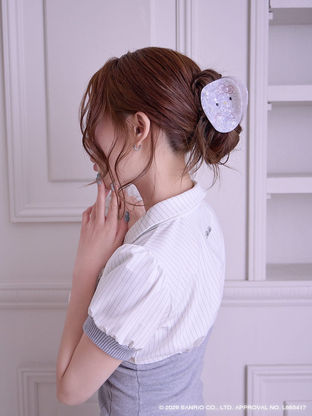 【BUBBLES】ビジューヘアクリップ