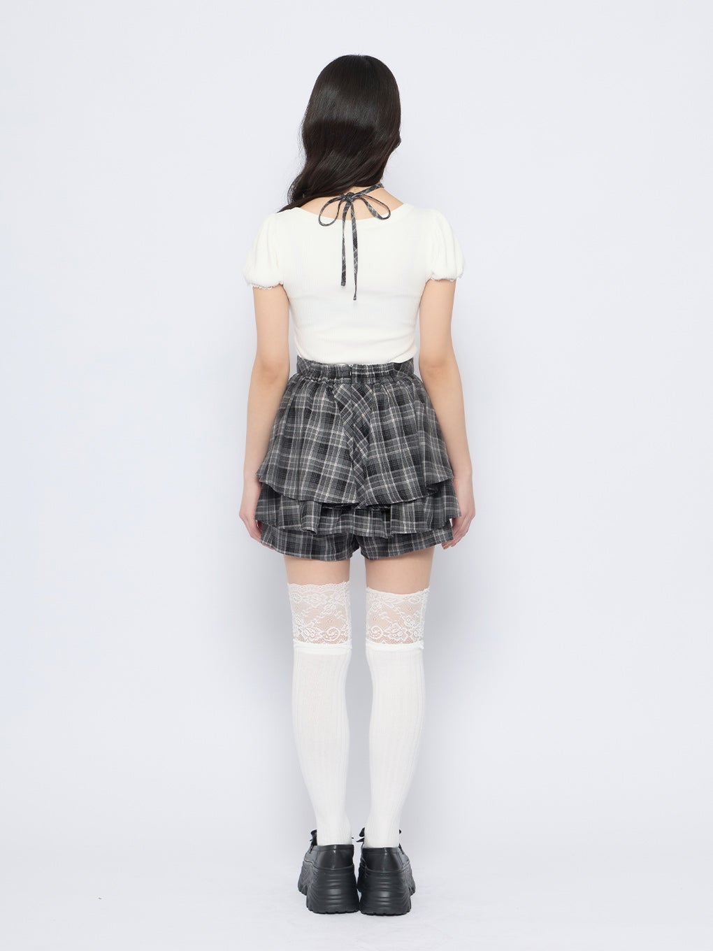 【BUBBLES】ティアードインショートパンツ