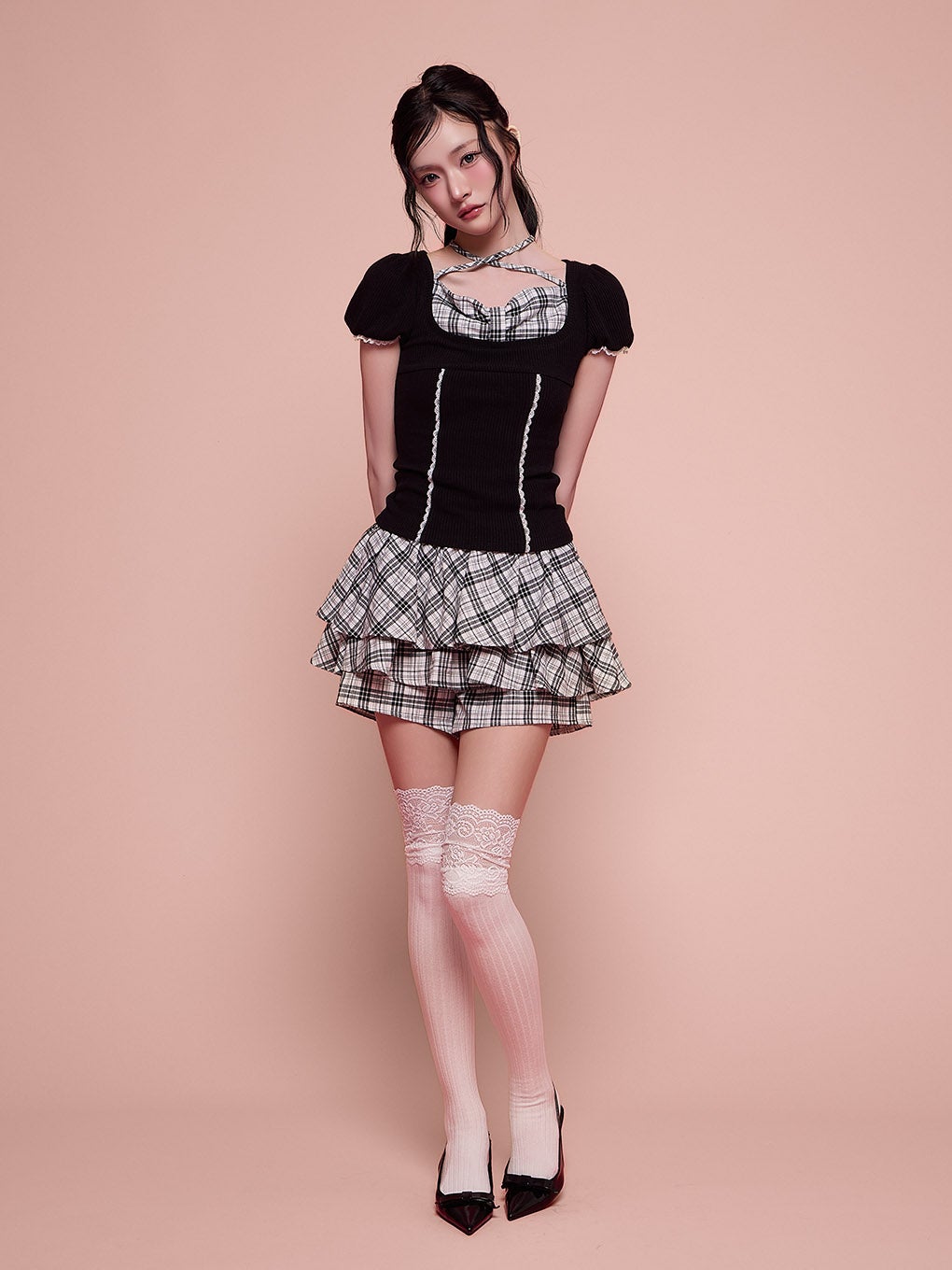 BUBBLES】リボンデコルテトップス | sparkling mall online store