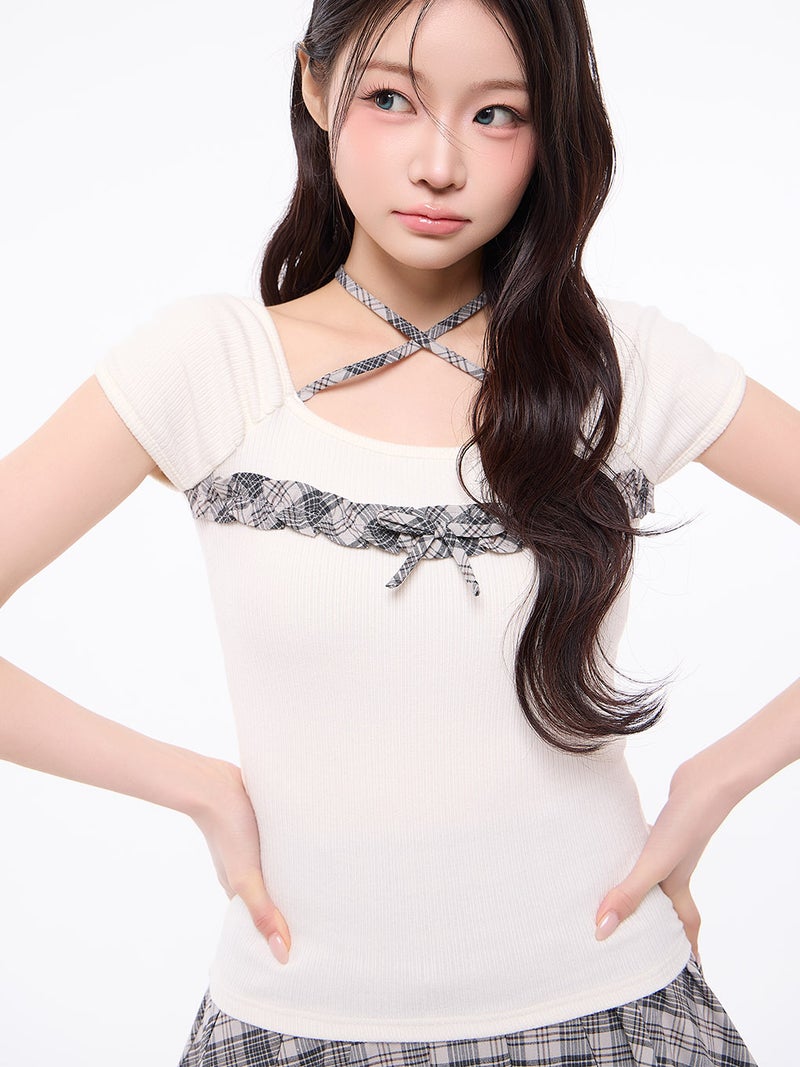 BUBBLES】フリルリボントップス | sparkling mall online store