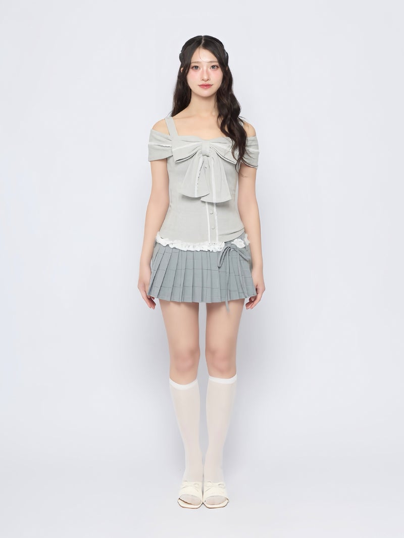 BUBBLES】レースリボントップス | sparkling mall online store