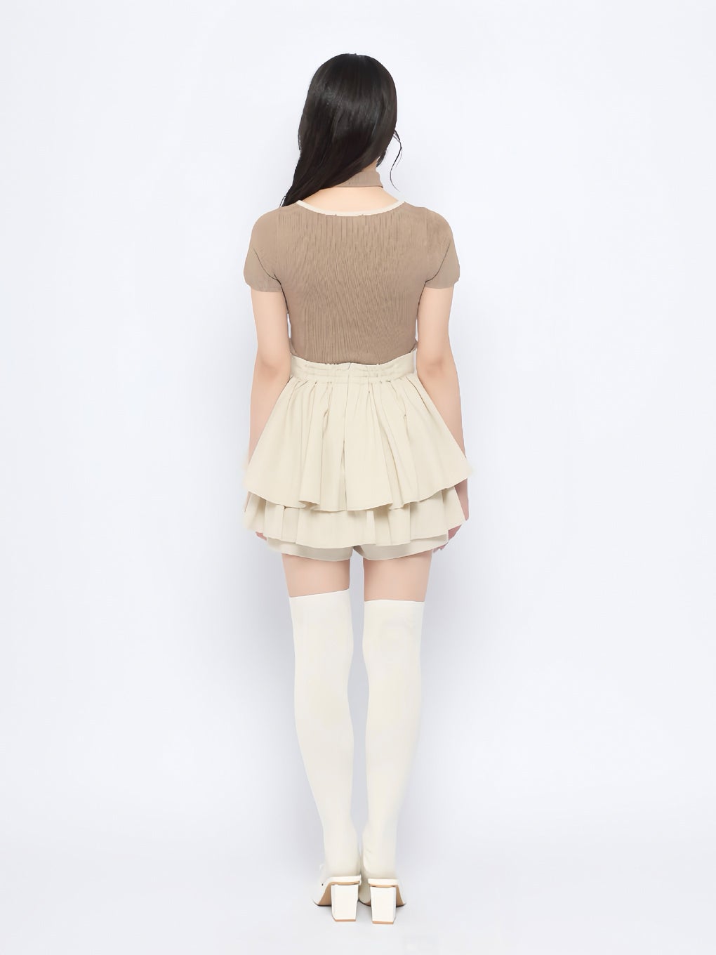 【BUBBLES】ティアードインショートパンツ