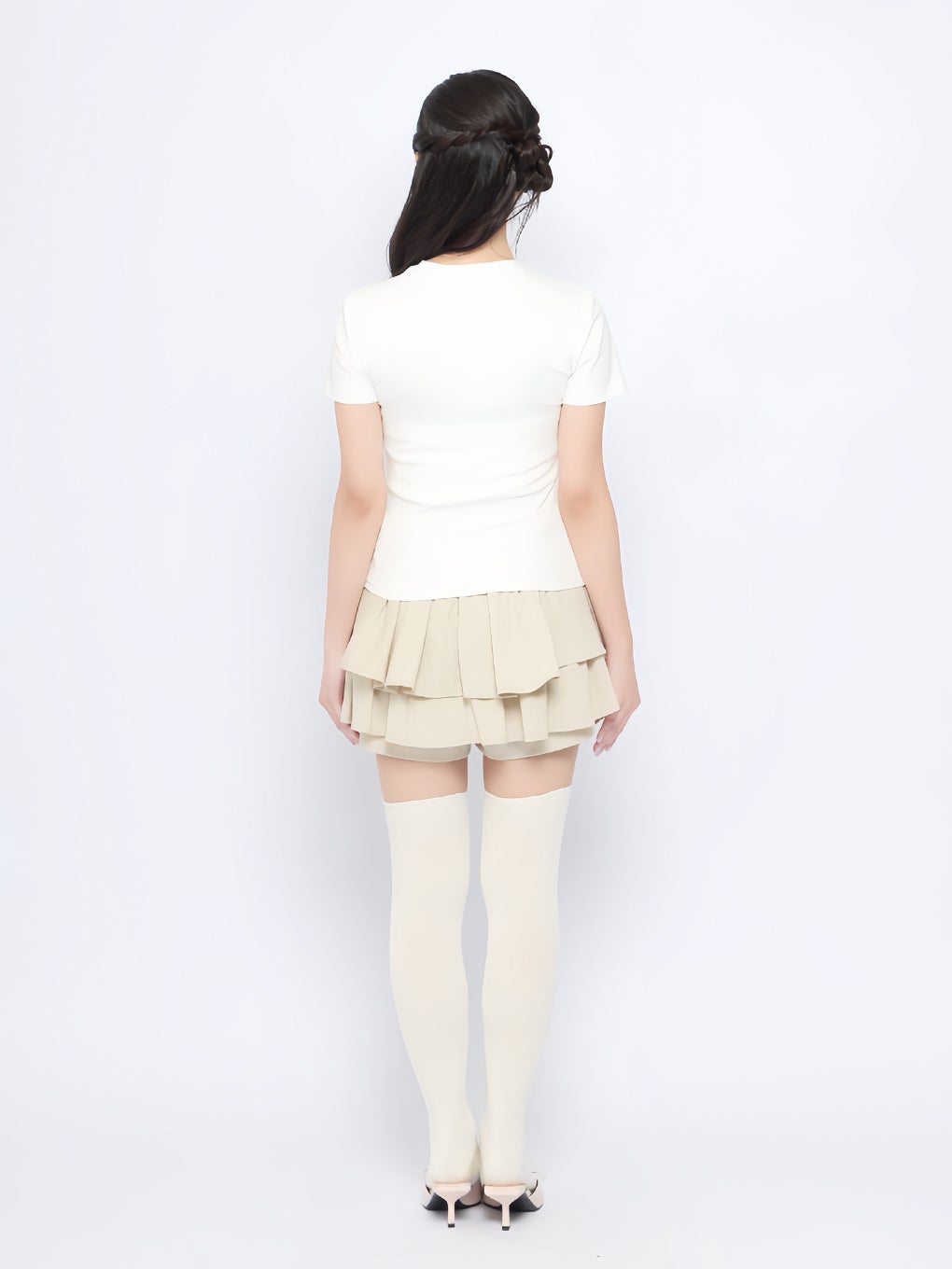 【BUBBLES】ビジューロゴミニTEE