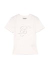 【BUBBLES】ビジューロゴミニTEE