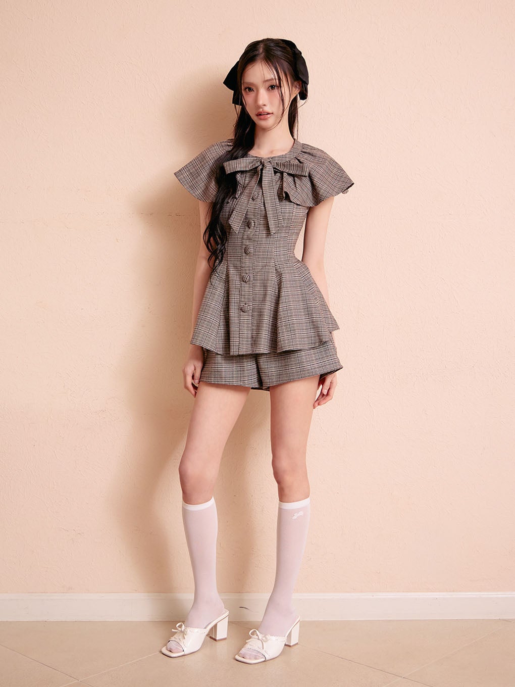 BUBBLES】リボンケープセットアップ | sparkling mall online store