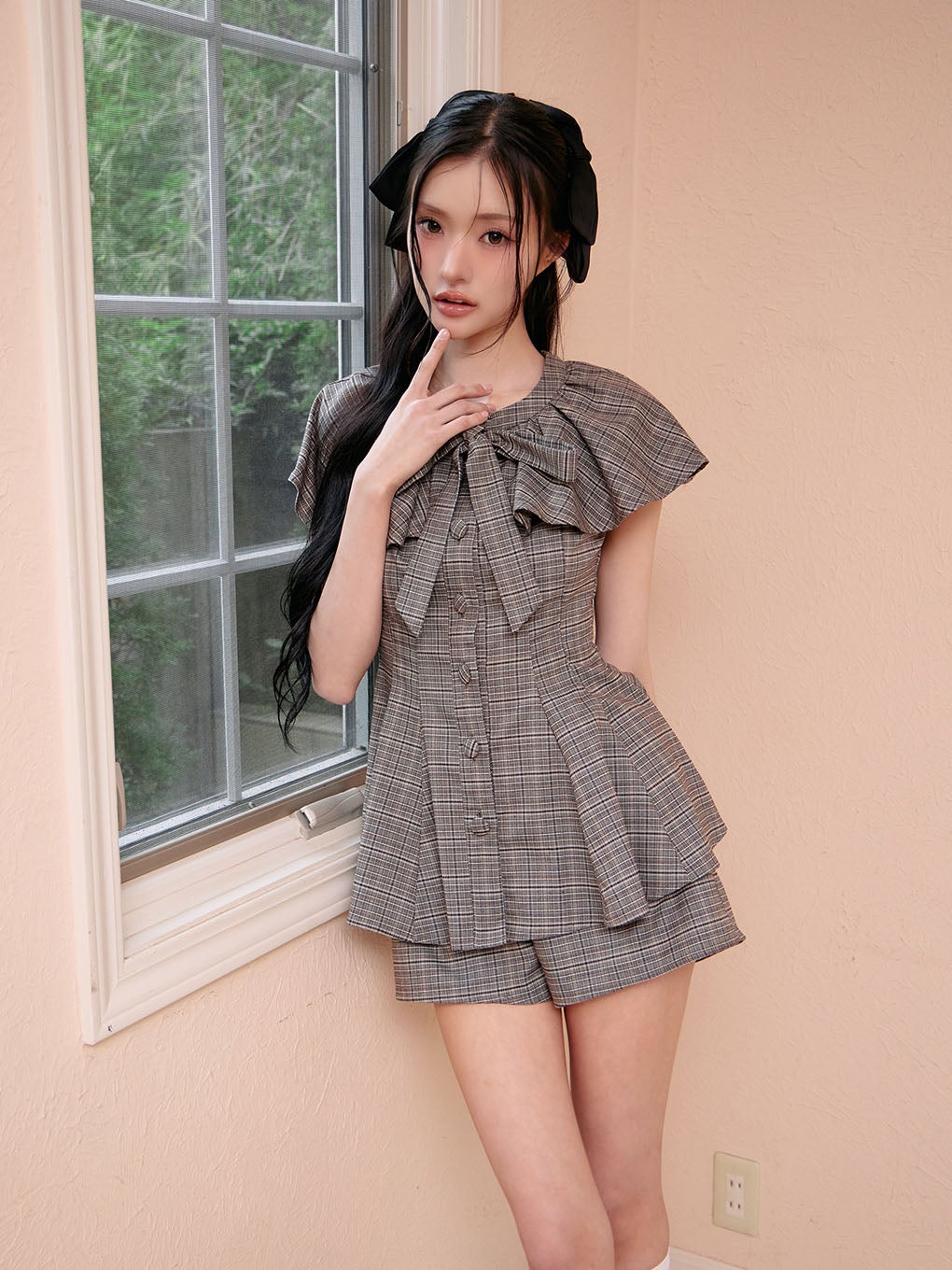 BUBBLES】リボンケープセットアップ | sparkling mall online store